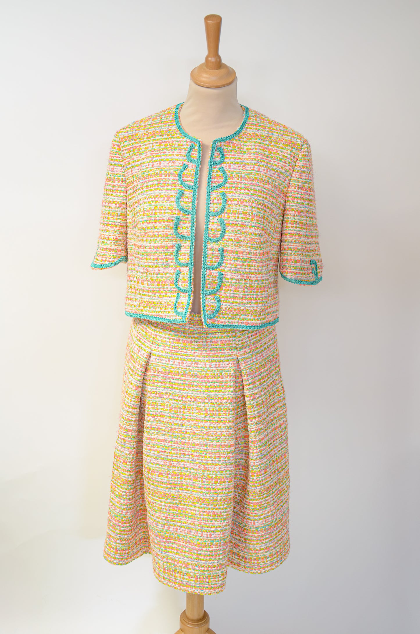 Tailleur en tweed : Pélagie