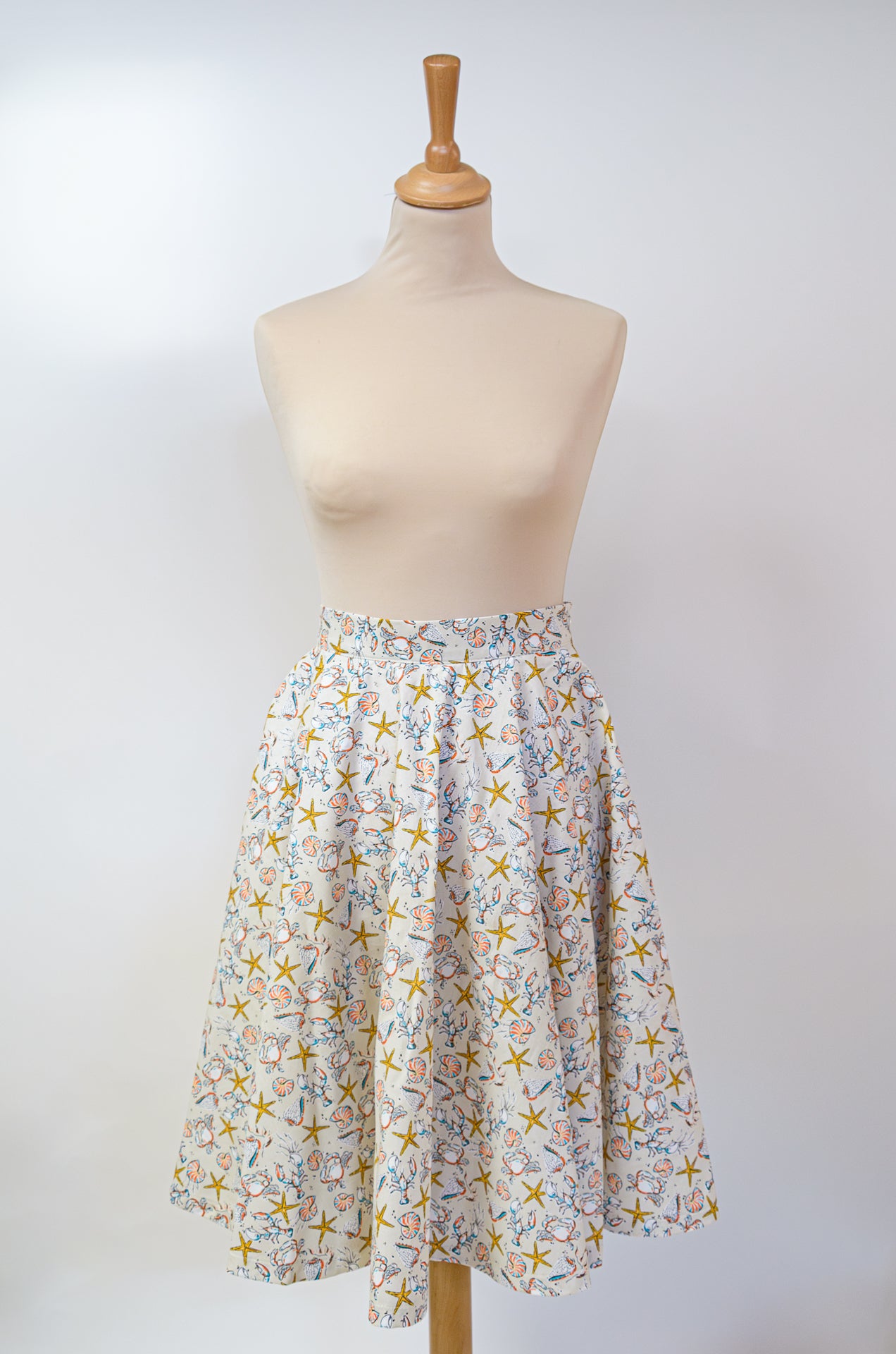 Jupe large en coton : Delphine