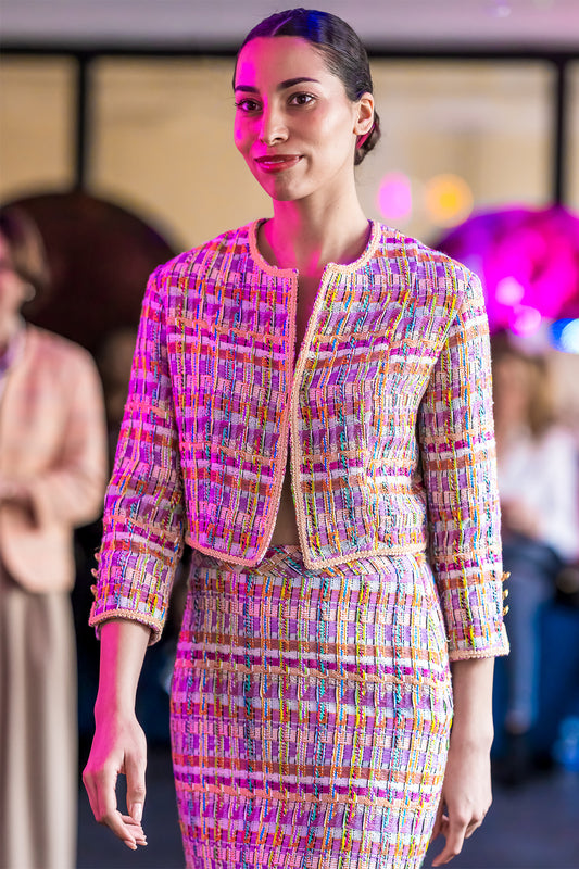 Tailleur en tweed Alaïa