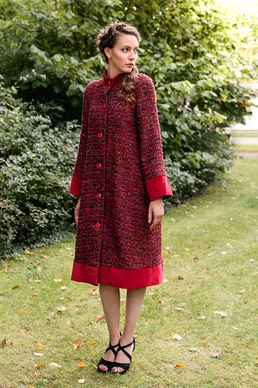 Manteau en tweed : Cosme