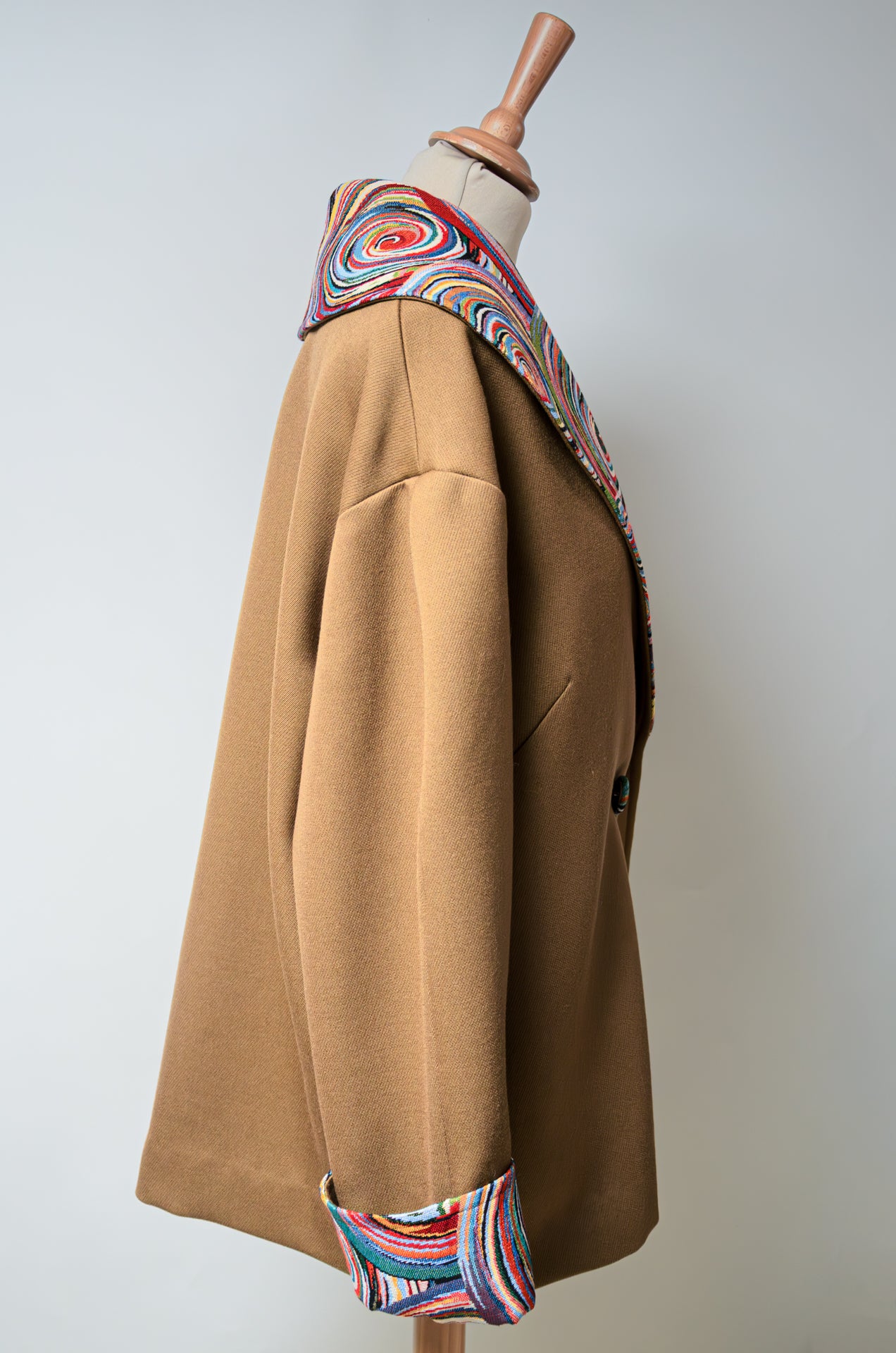 Veste longue en laine : Cassiopea