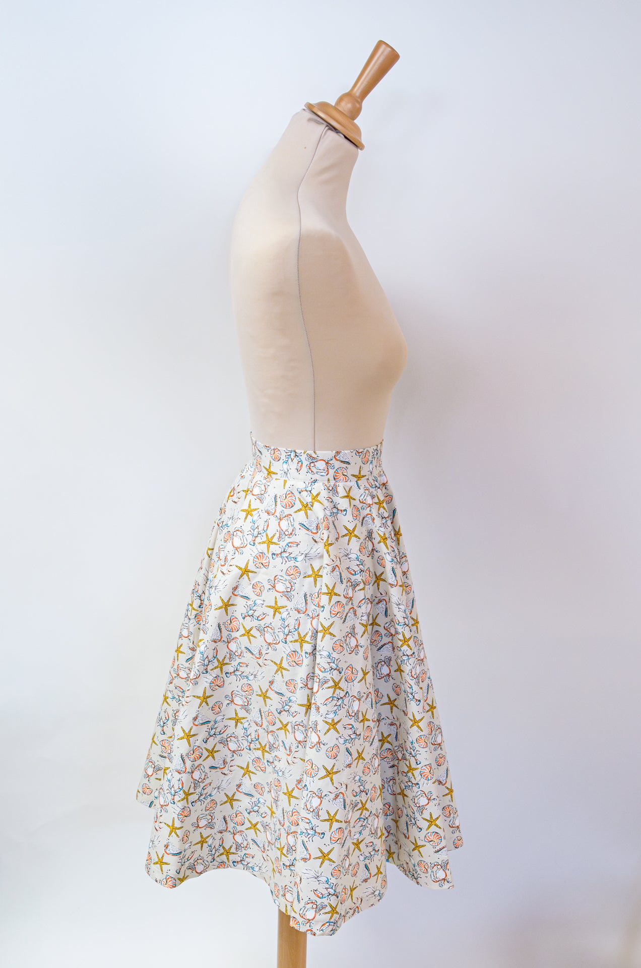 Jupe large en coton : Delphine