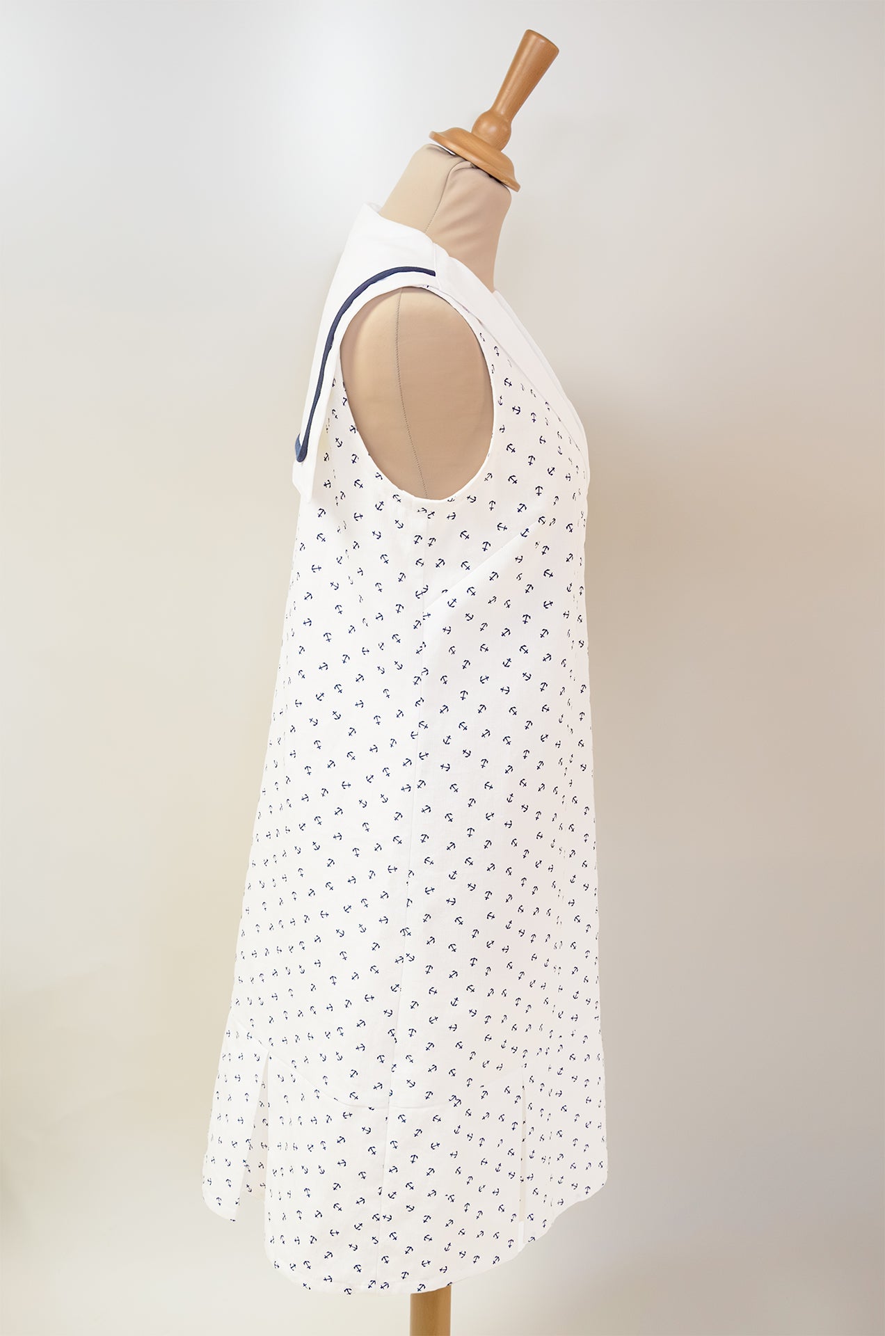 Robe marin en coton : Morgane