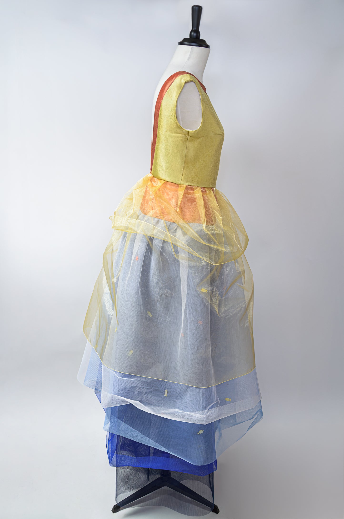 Robe longue en soie : Nérina