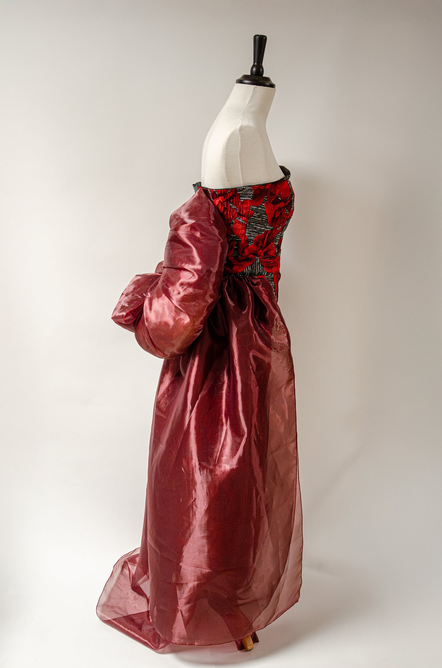 Robe en Jacquard noir : Aurélie