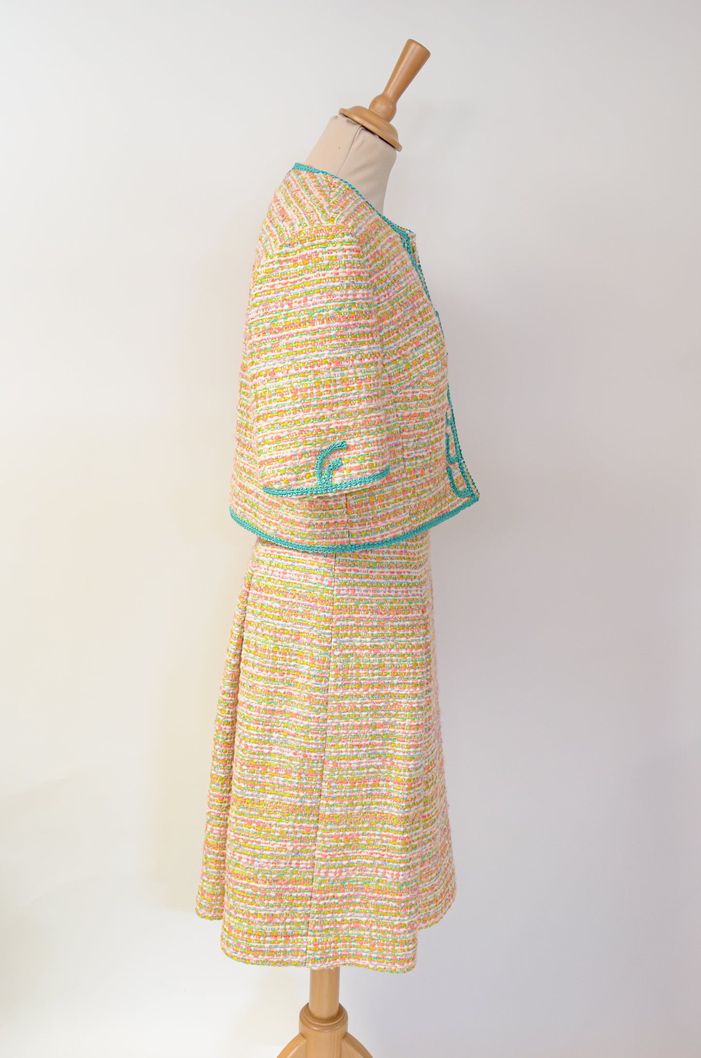 Tailleur en tweed : Pélagie