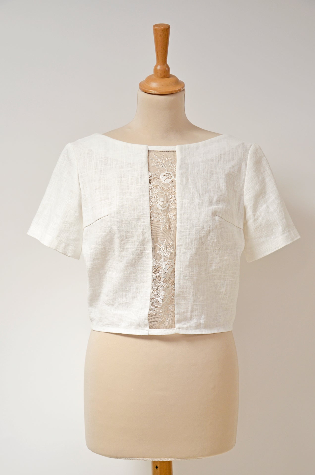 Top en lin : Camille
