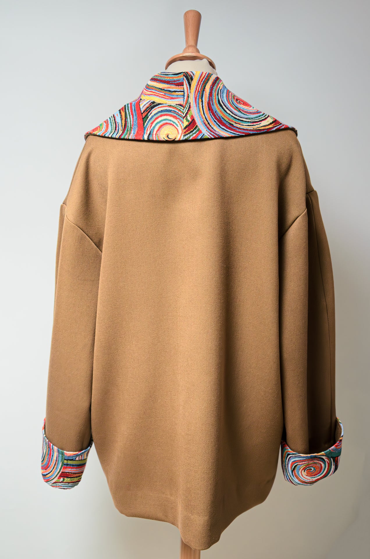 Veste longue en laine : Cassiopea