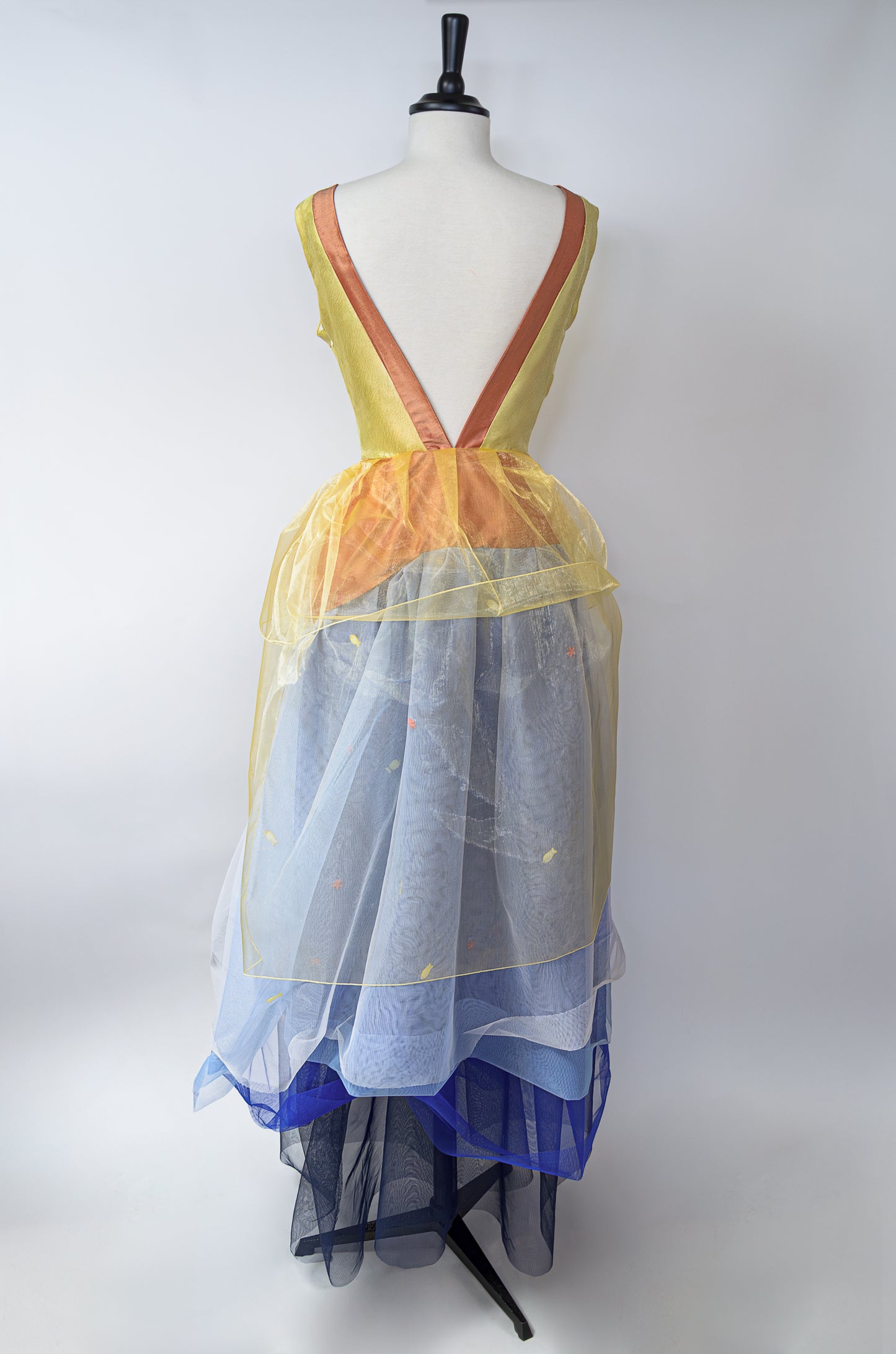 Robe longue en soie : Nérina