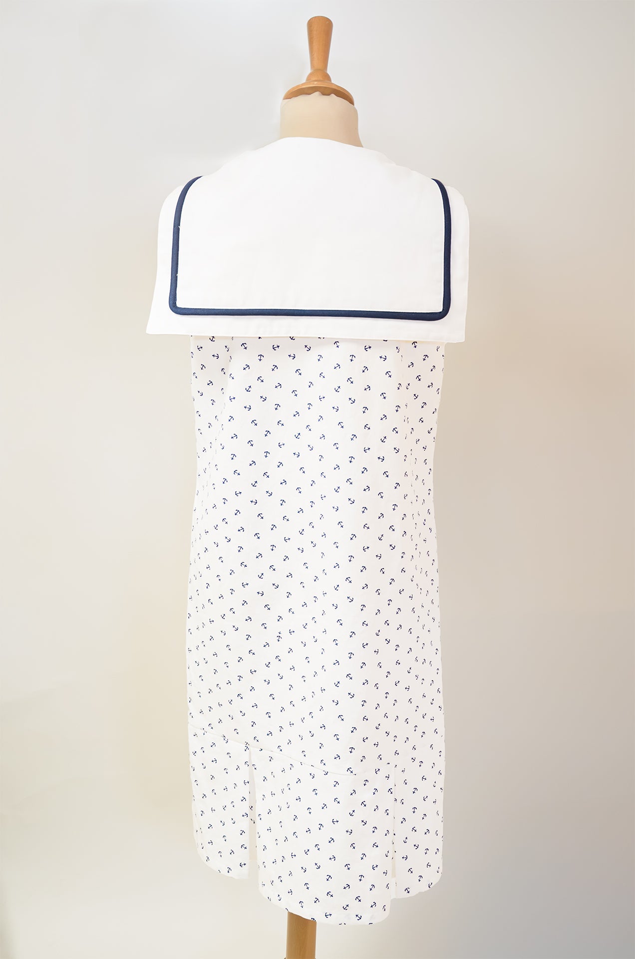 Robe marin en coton : Morgane