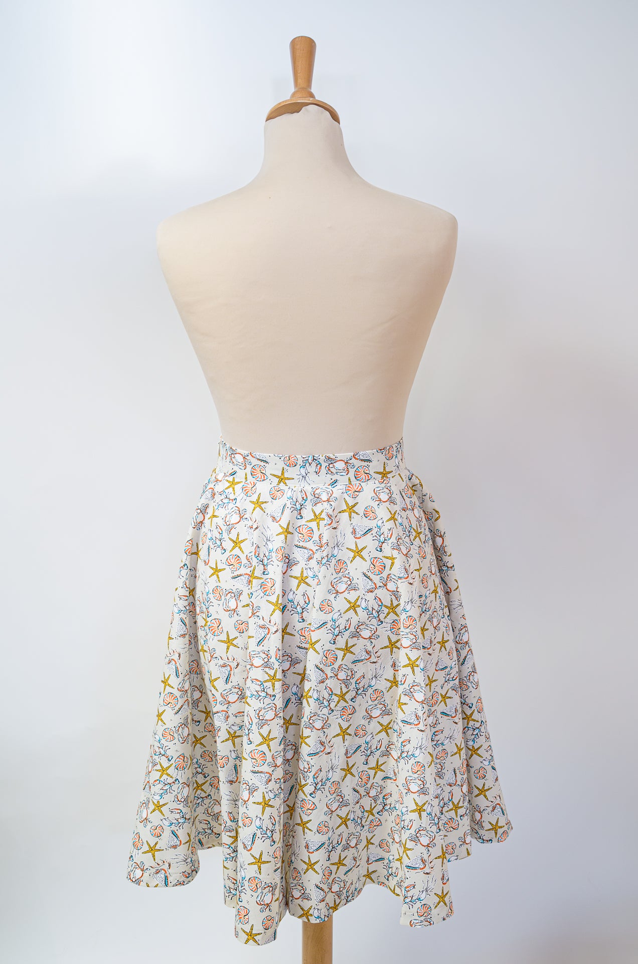 Jupe large en coton : Delphine