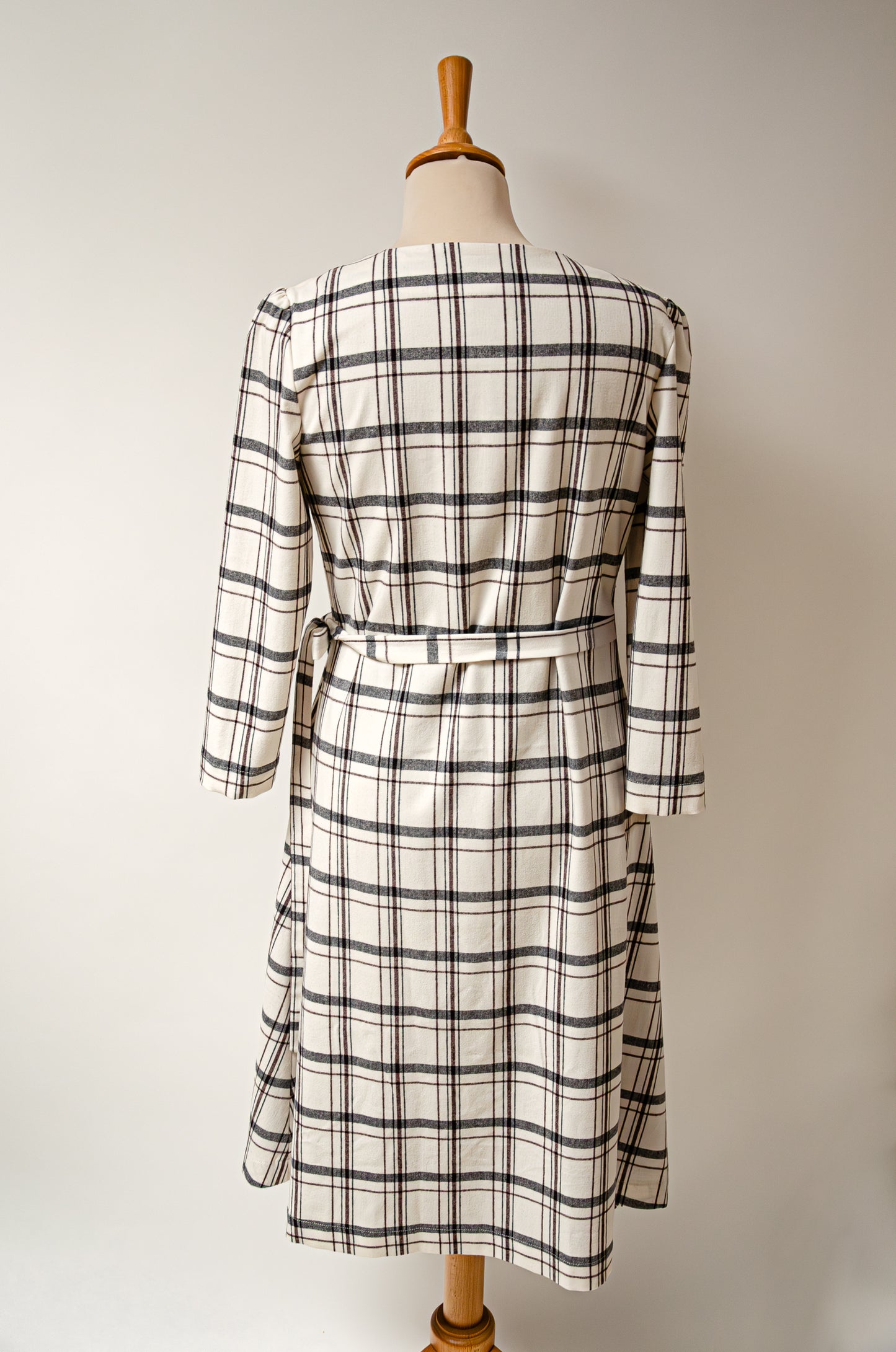 Robe en tartan de laine : Lisa