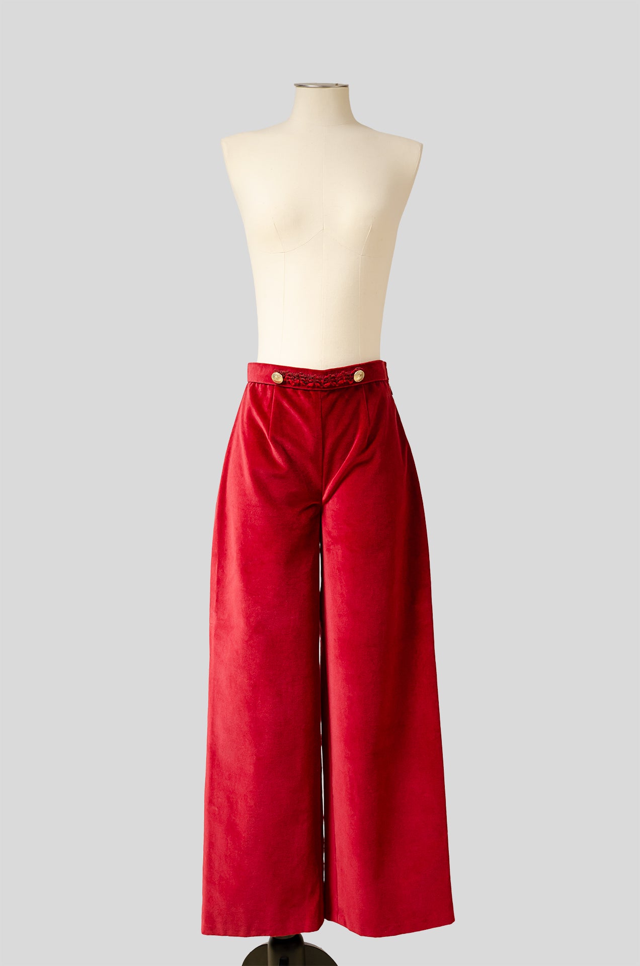Pantalon large en velours de coton : Lorenzo