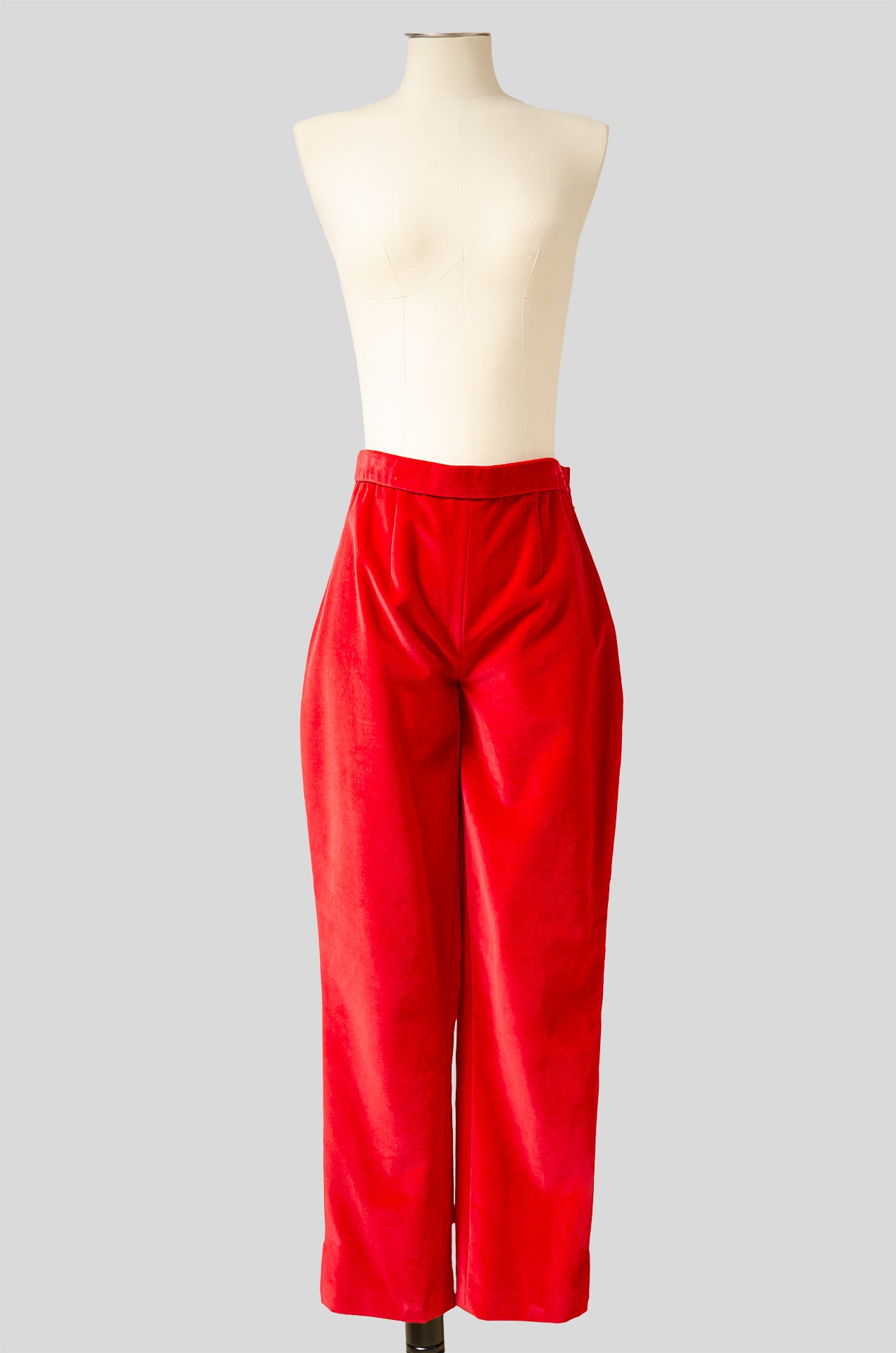 Pantalon étroit en velours de coton : Sandro