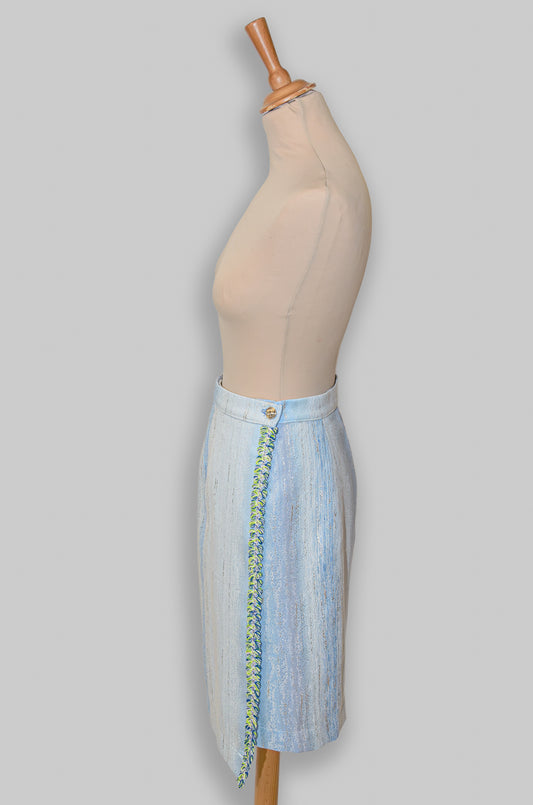 Jupe en tweed : Acqua