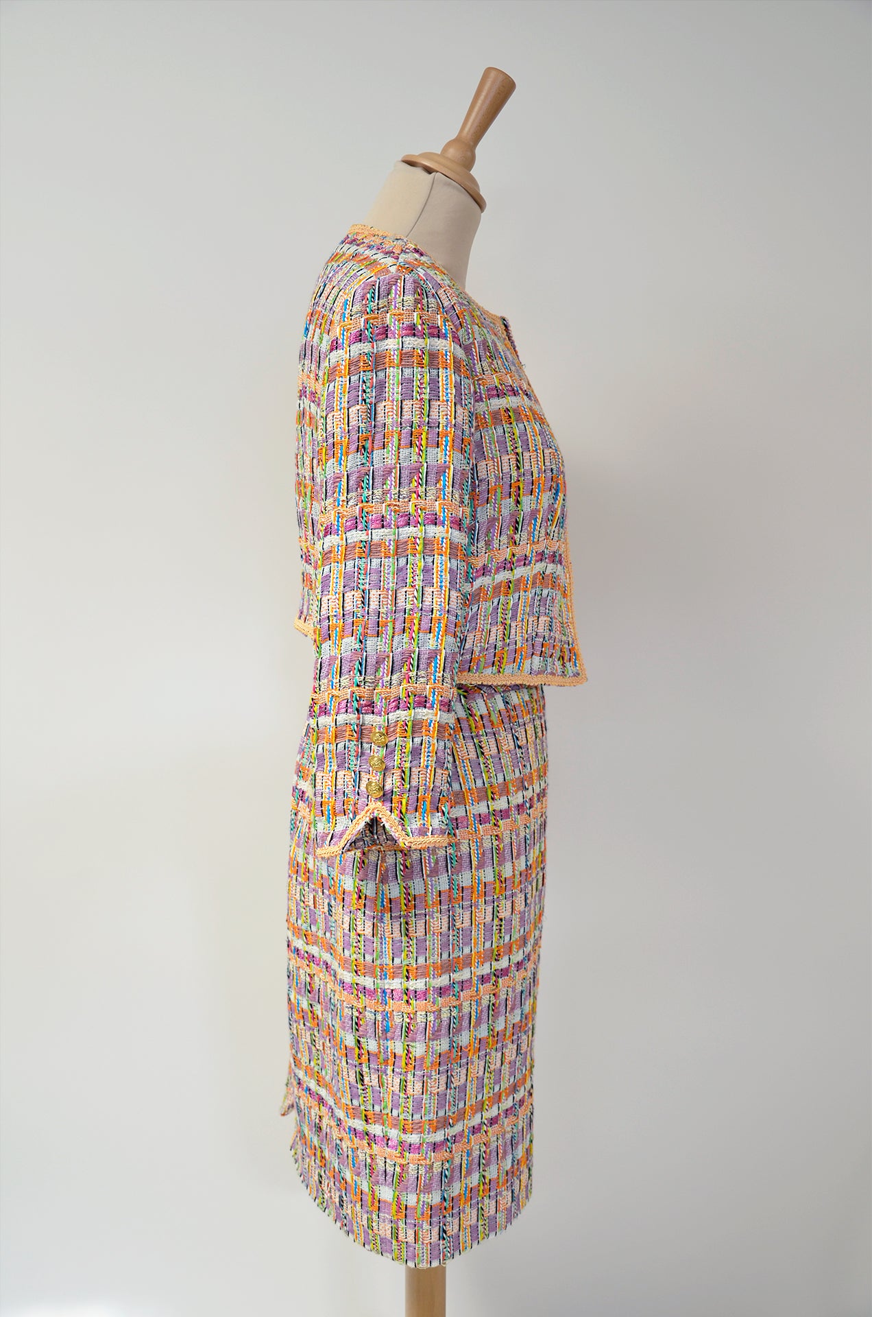 Tailleur en tweed : Alaïa