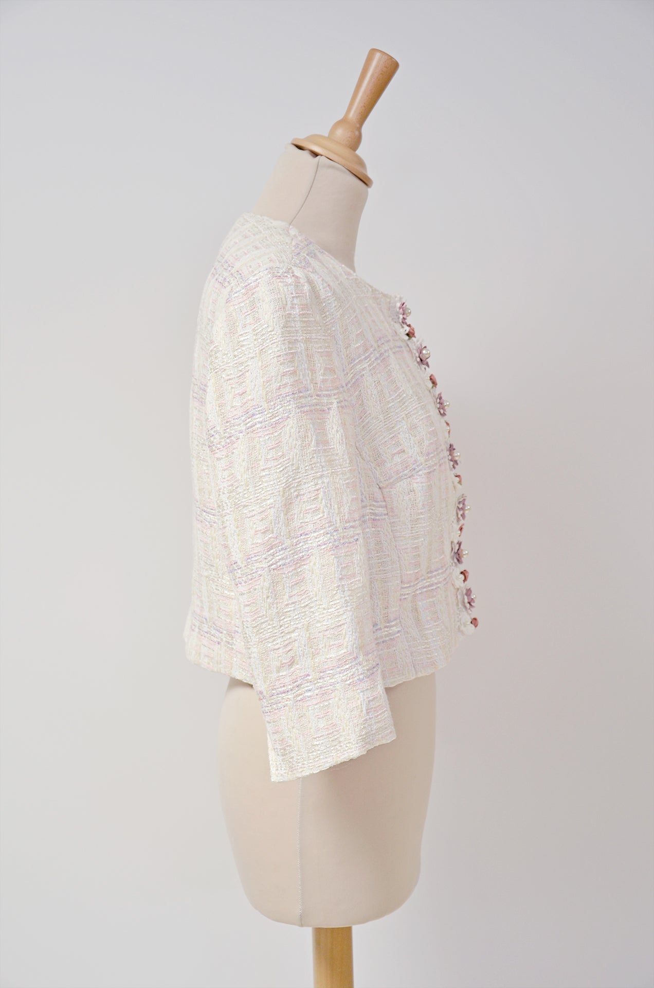 Veste courte en tweed : Mila