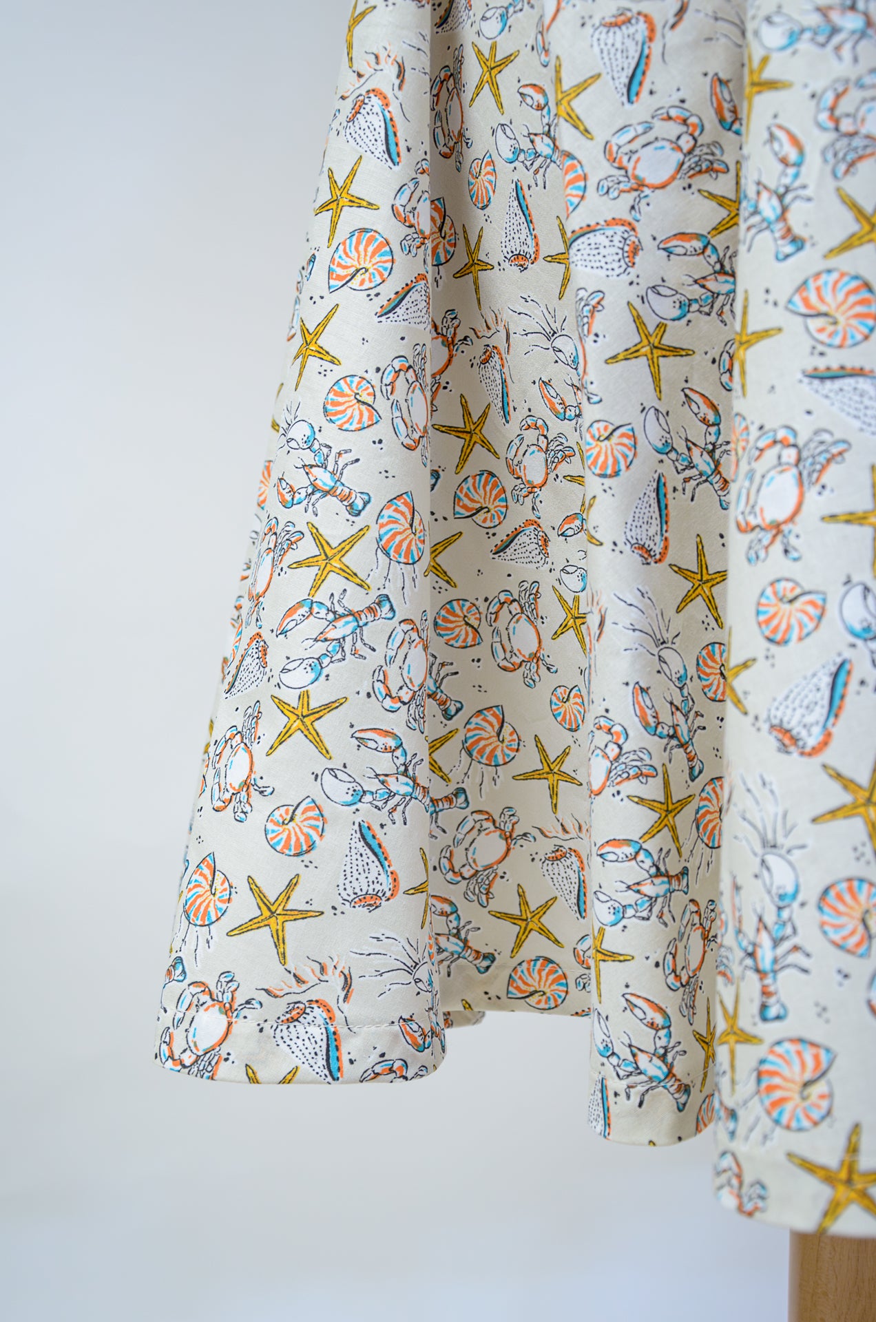 Jupe large en coton : Delphine