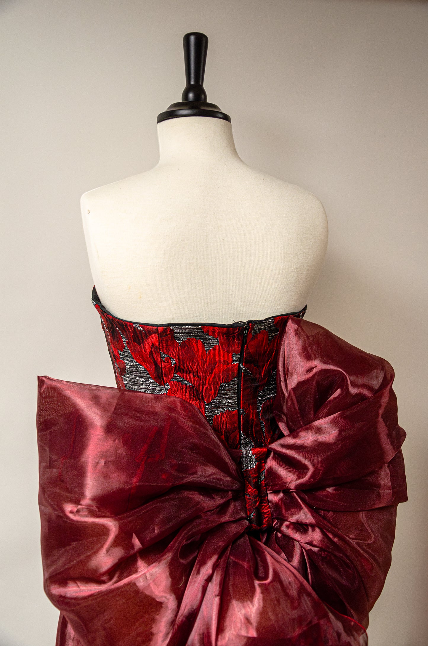 Robe en Jacquard noir : Aurélie