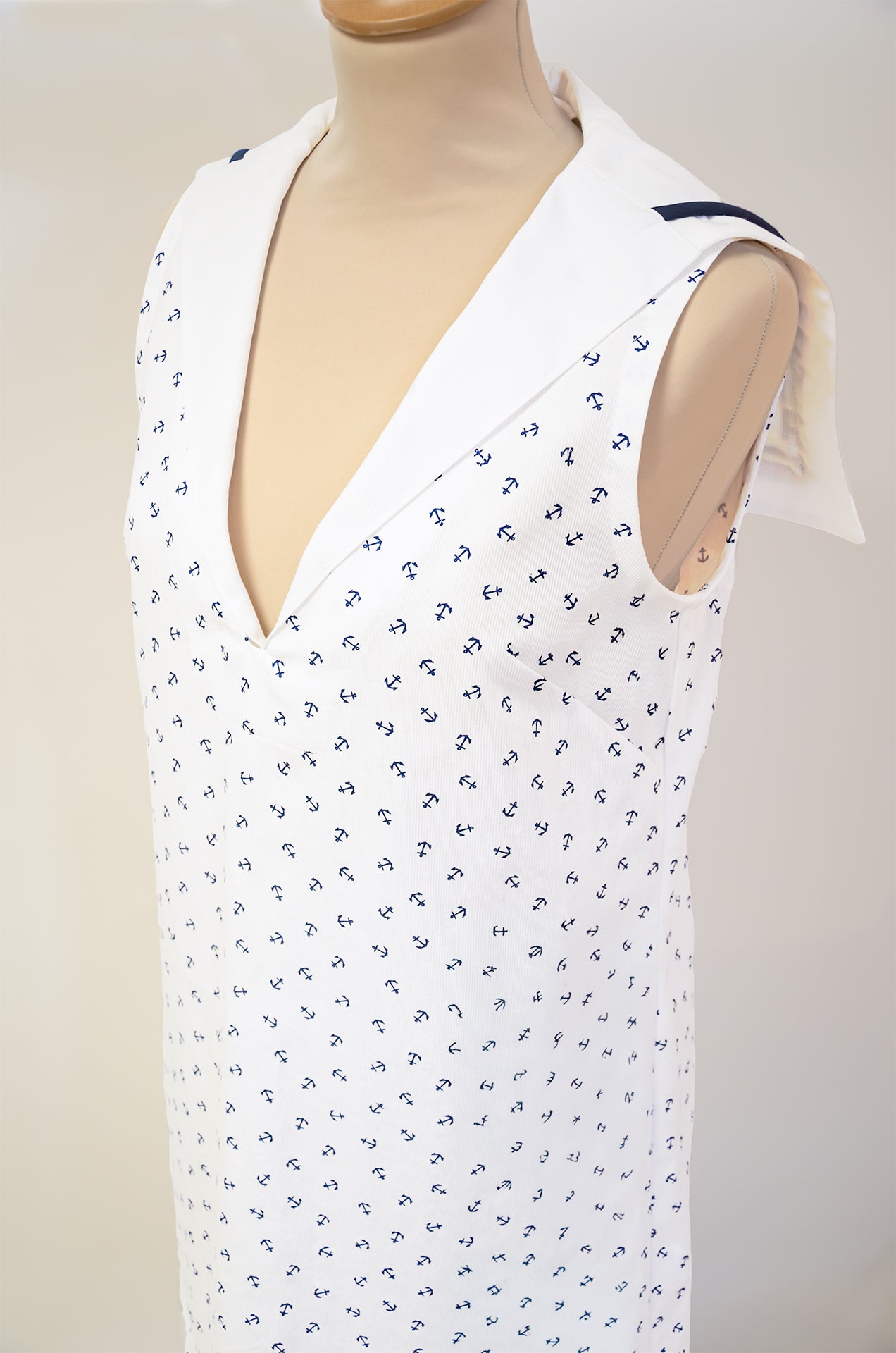 Robe marin en coton : Morgane