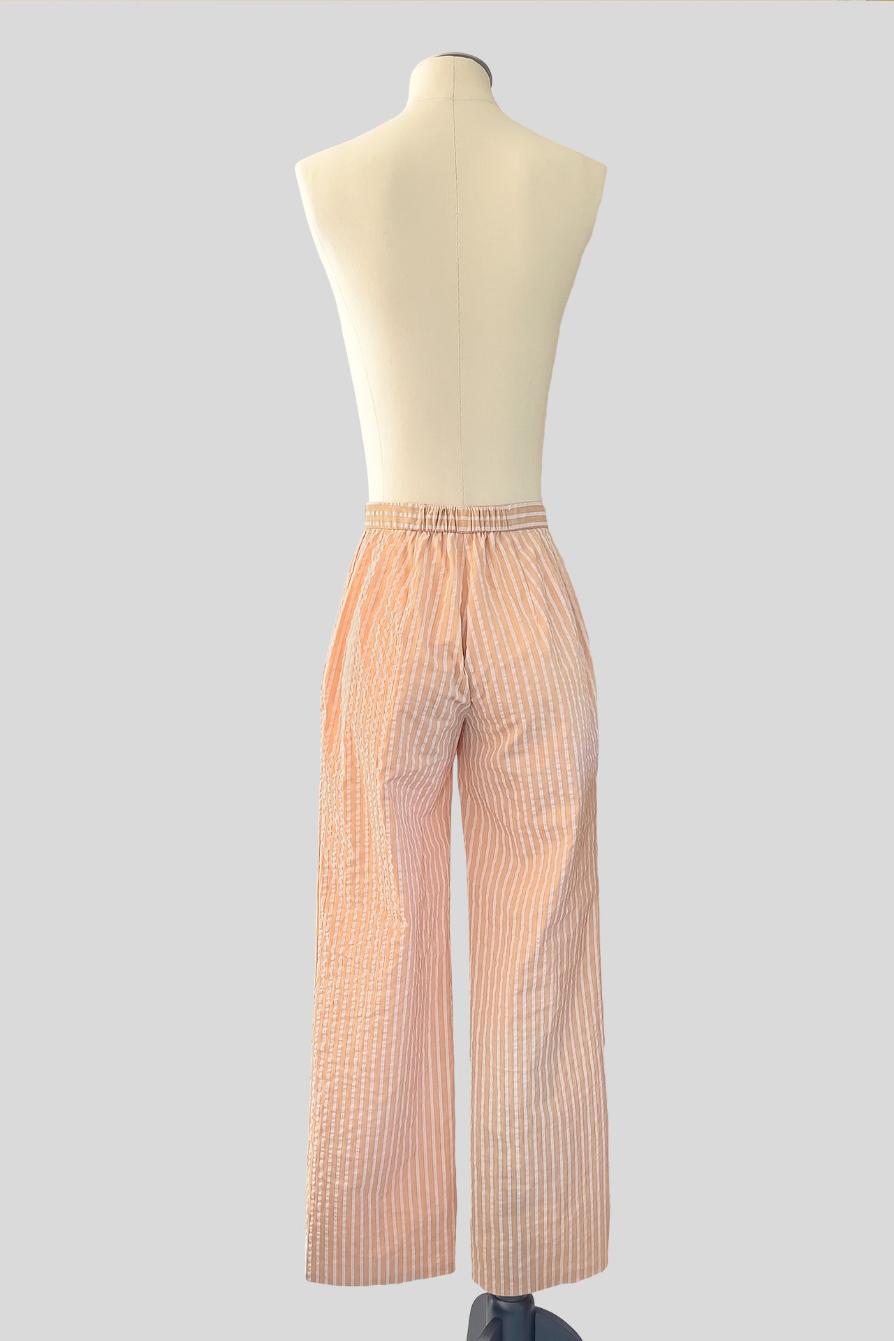 Pantalon étroit en seersucker : Giacomo