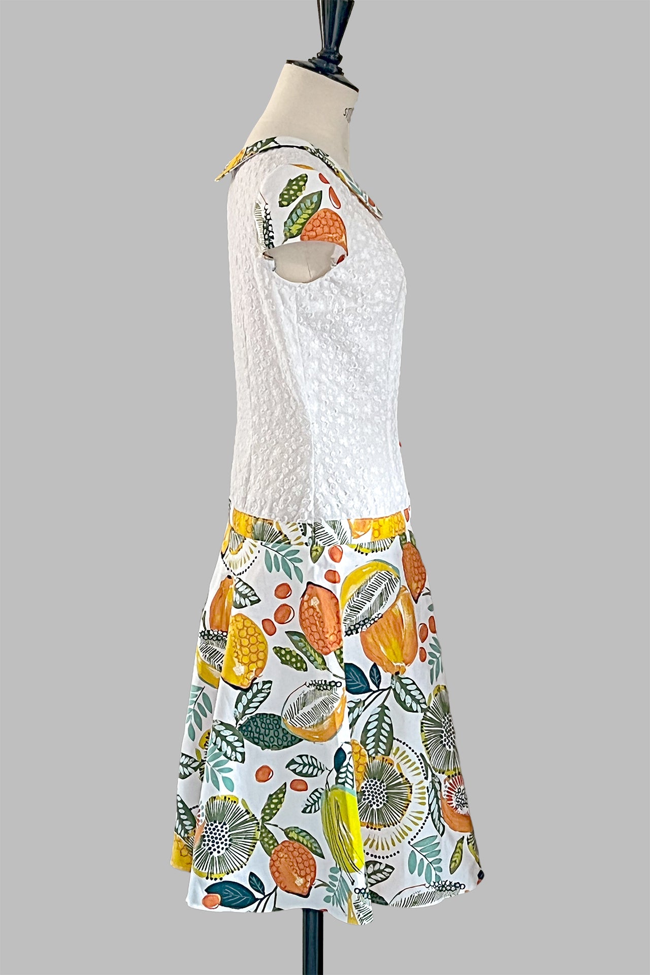Robe citrons en coton : Amelia
