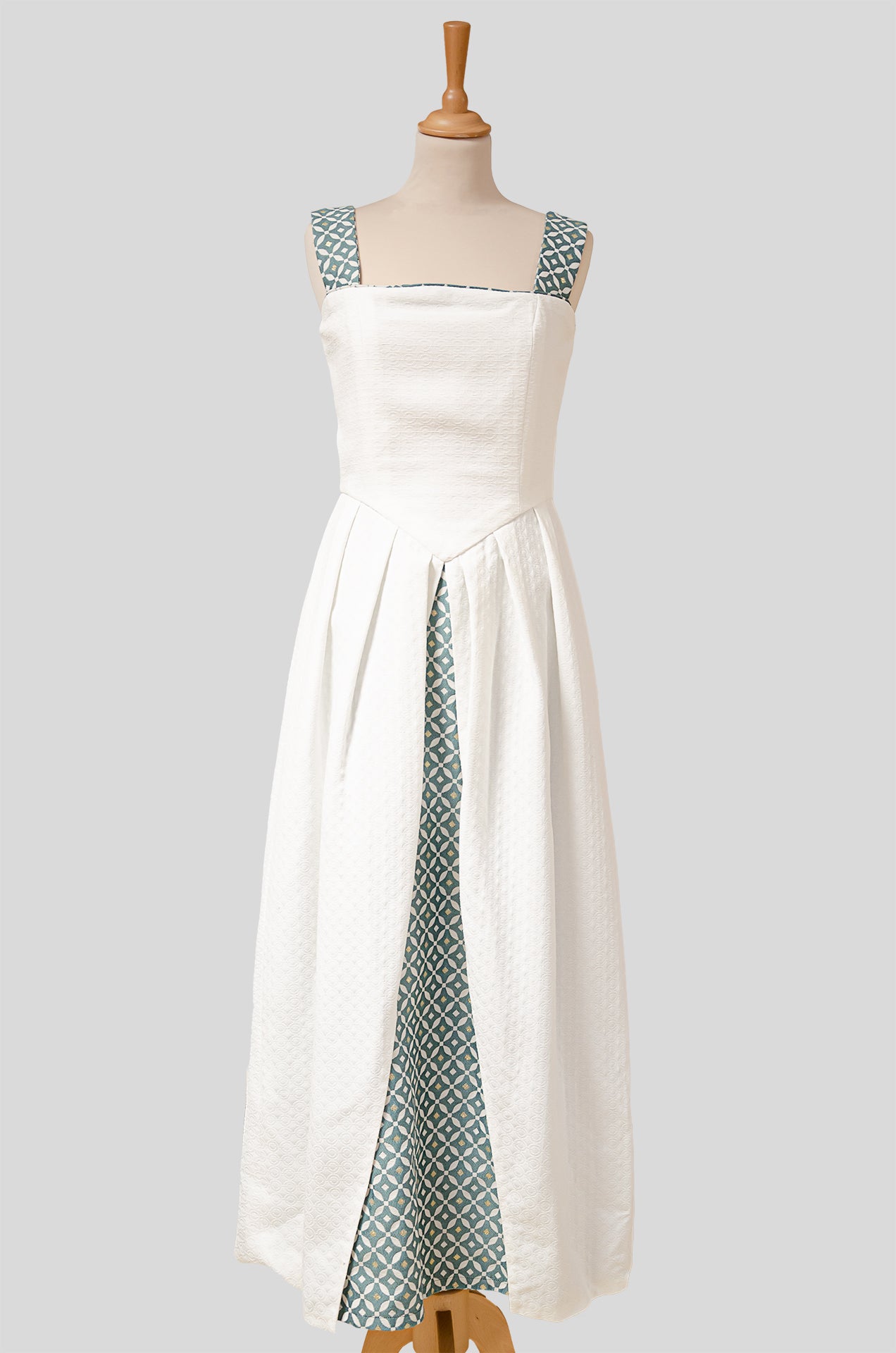 Robe en brocard de coton : Mélina