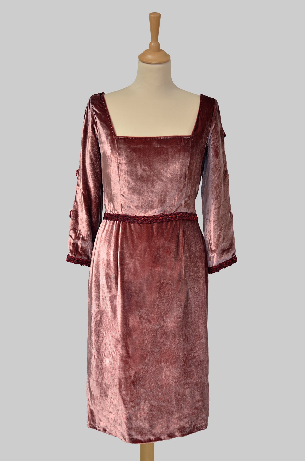 Robe en velours de soie : Sofia