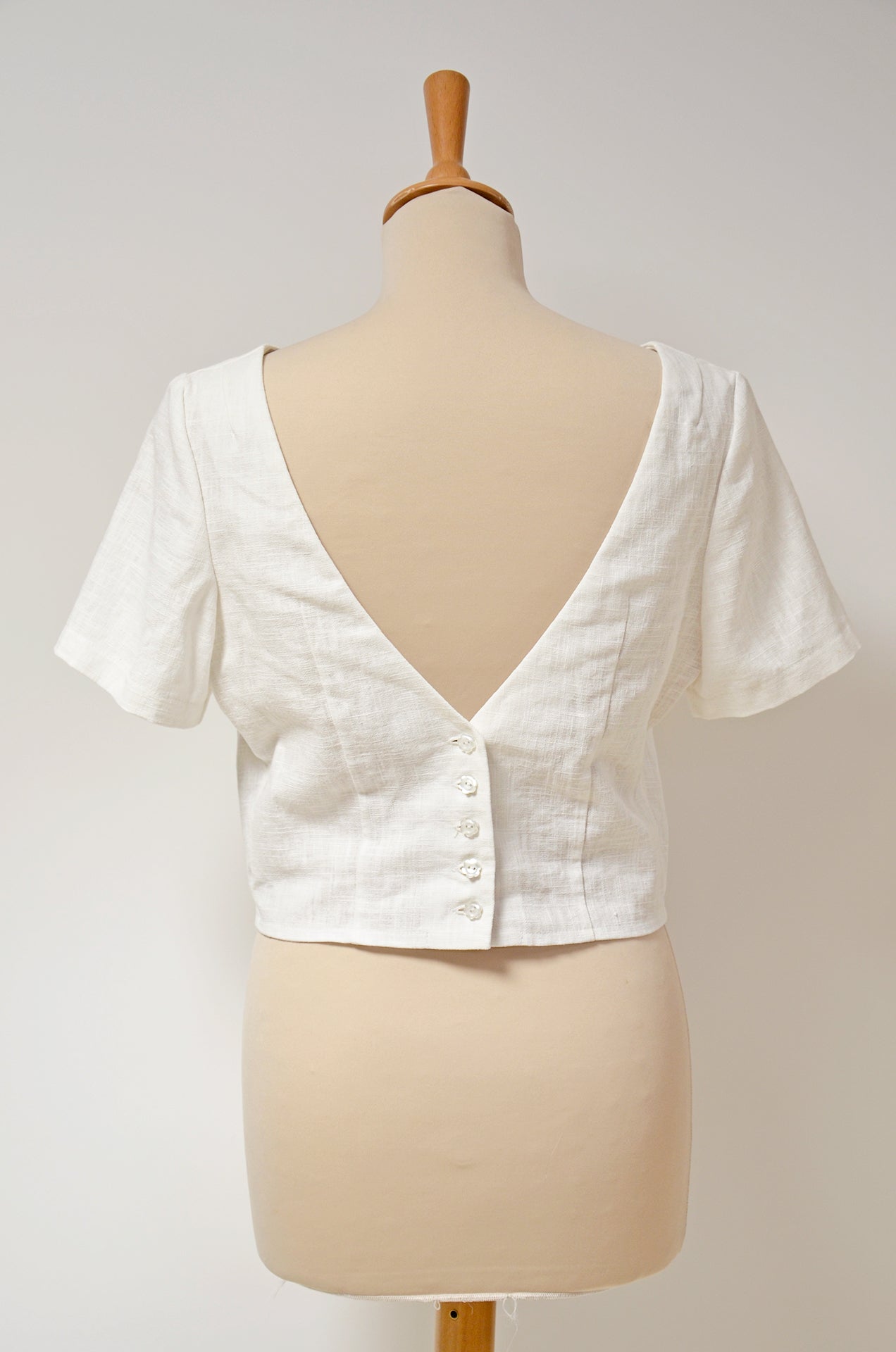 Top en lin : Camille