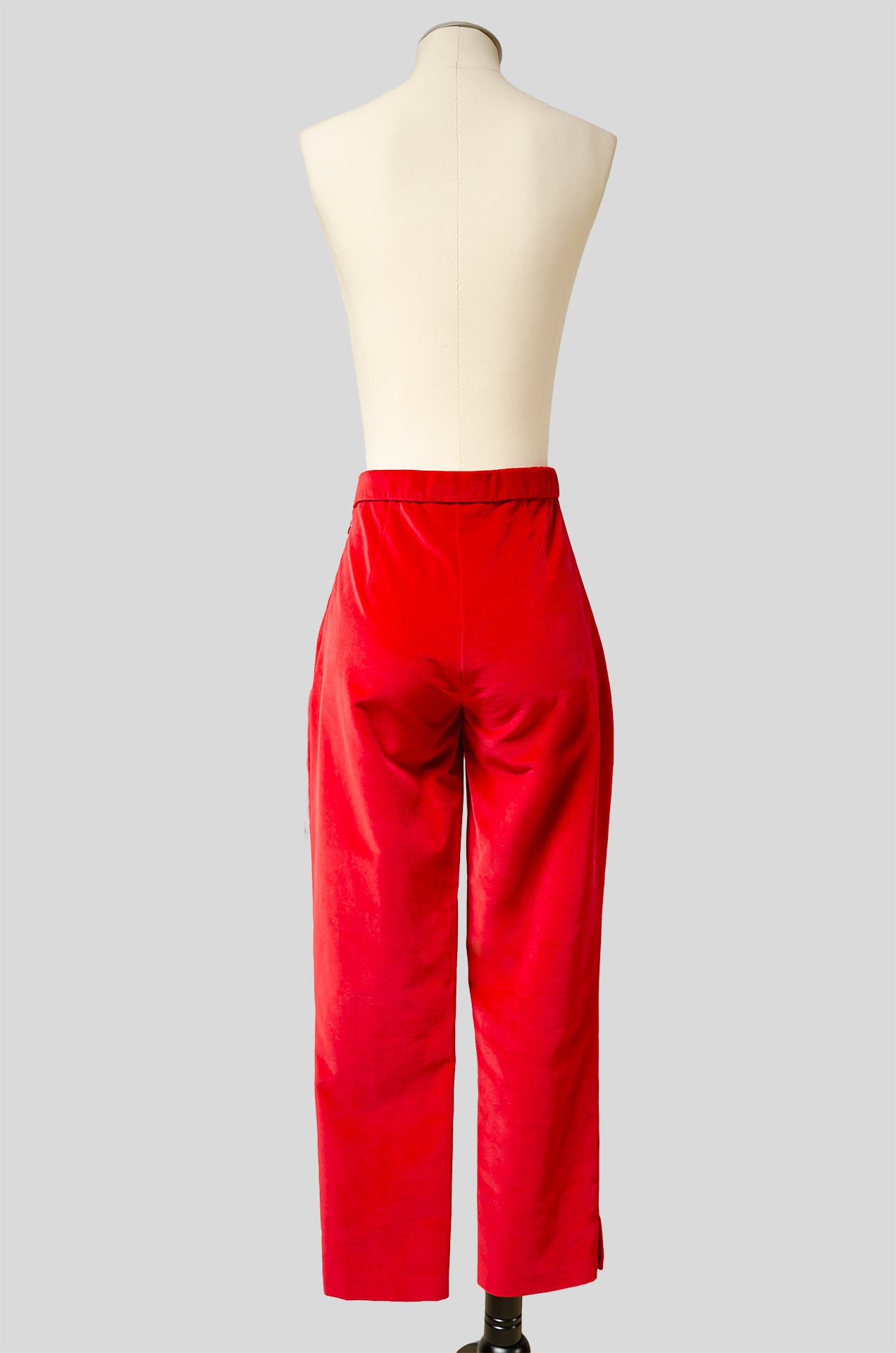 Pantalon étroit en velours de coton : Sandro