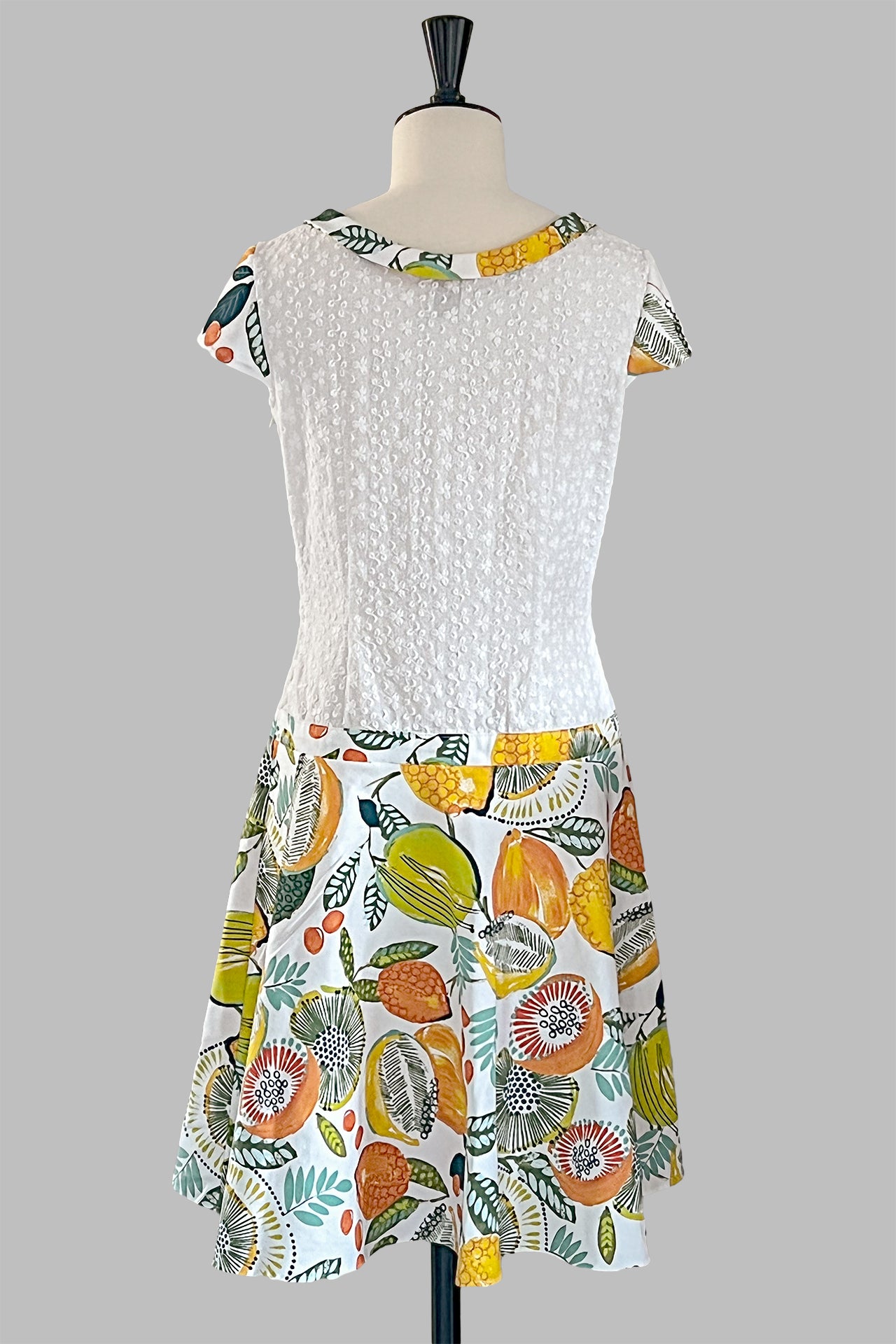 Robe citrons en coton : Amelia