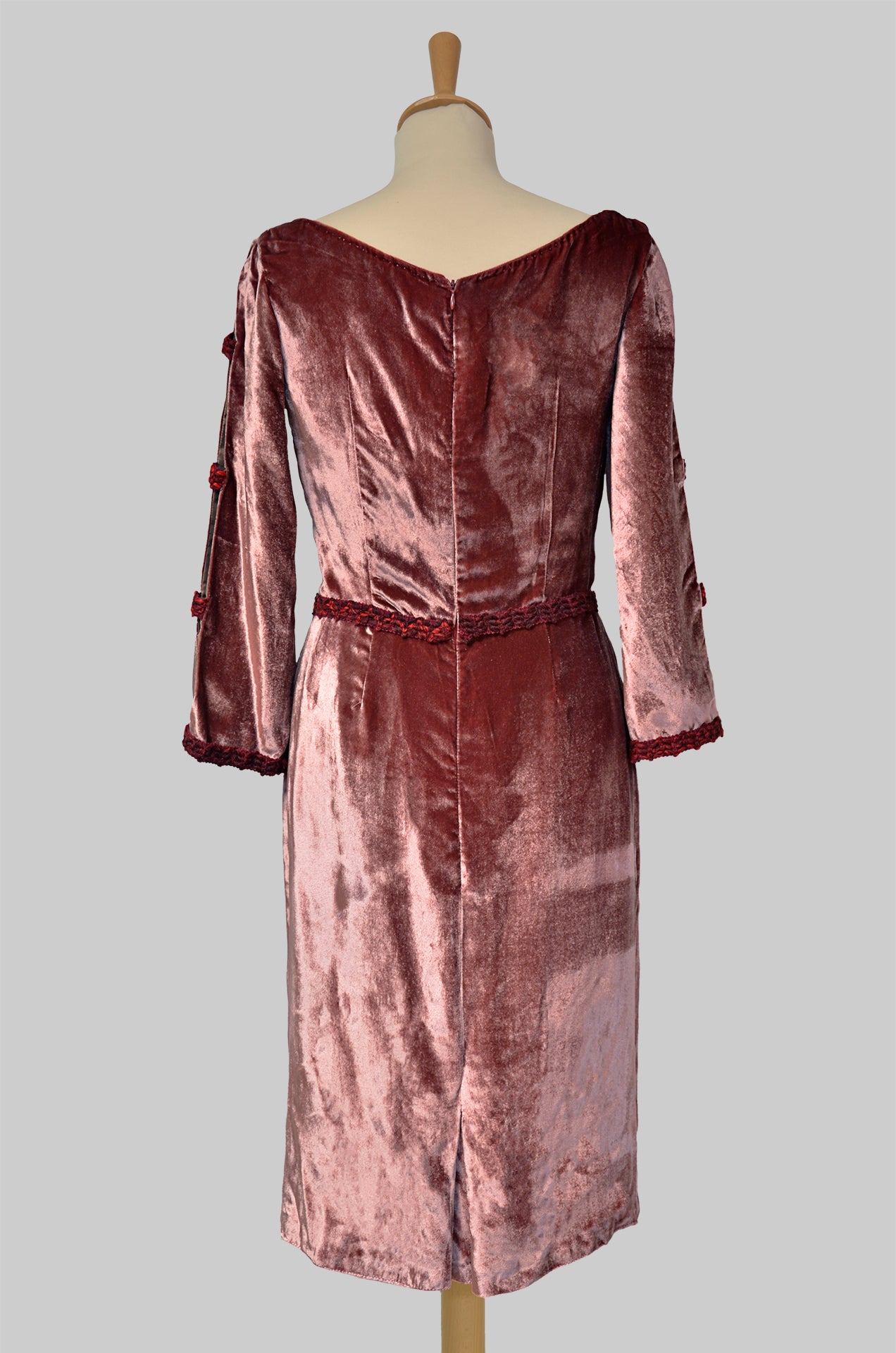 Robe en velours de soie : Sofia