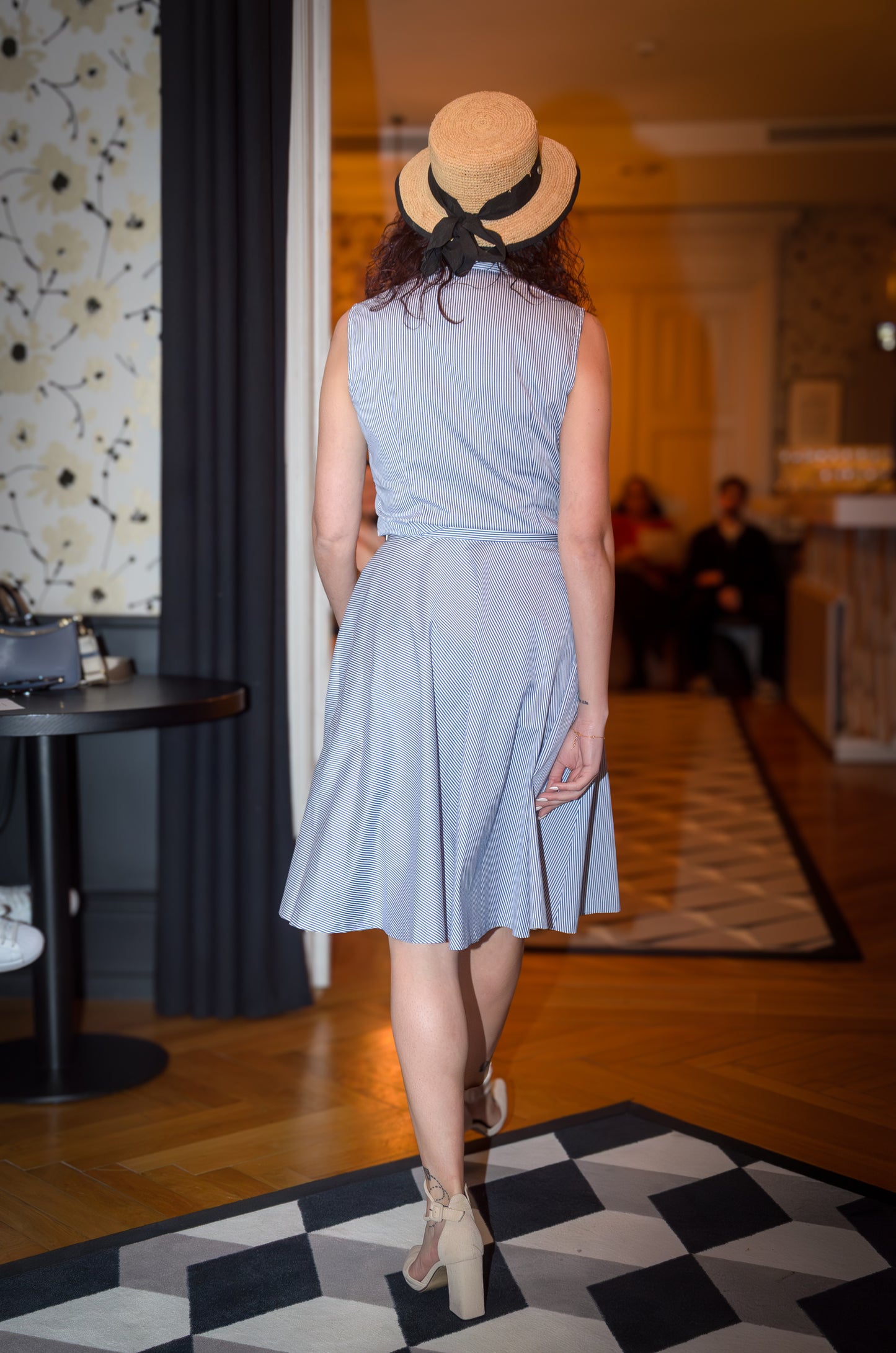 Chemisier en coton : Azur