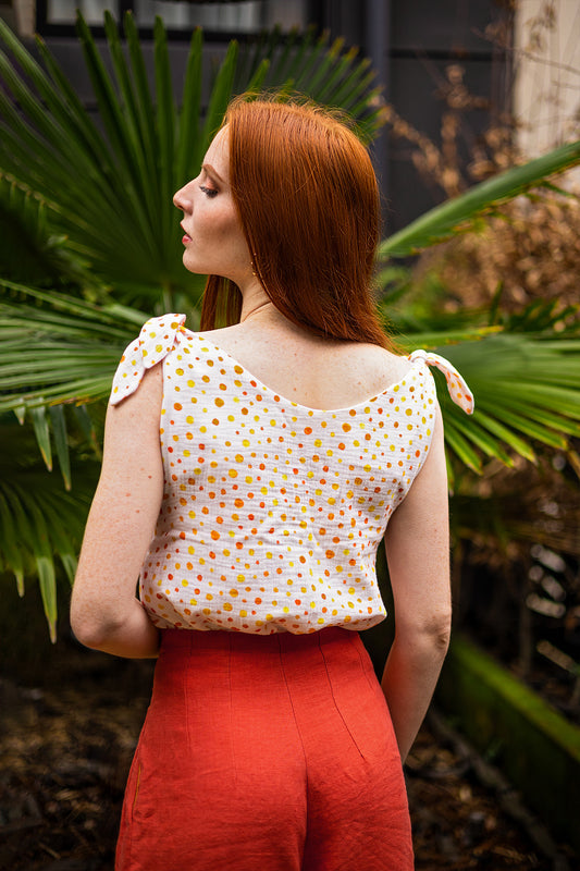 Top en coton : Rita