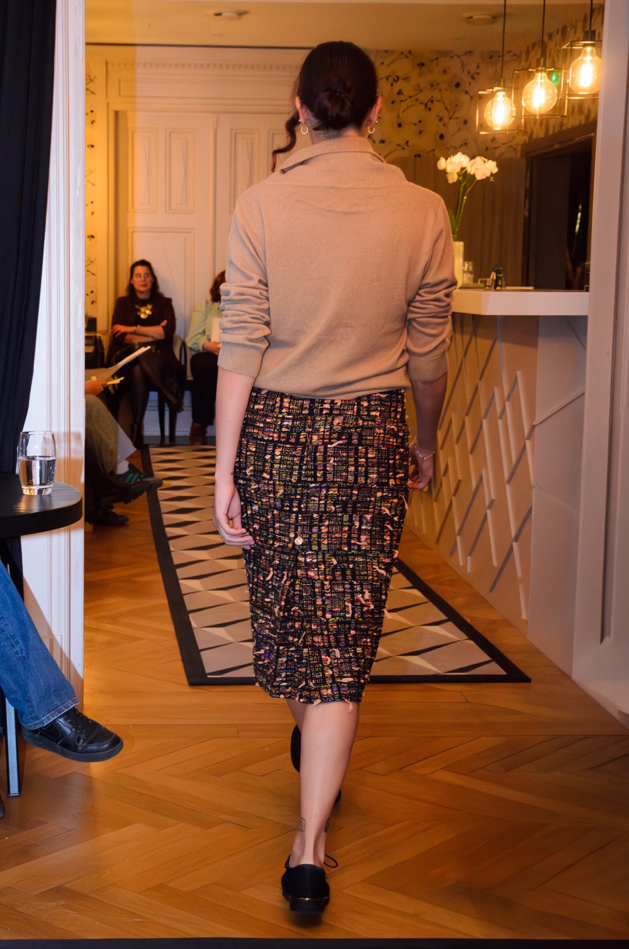 Jupe en tweed : Vega