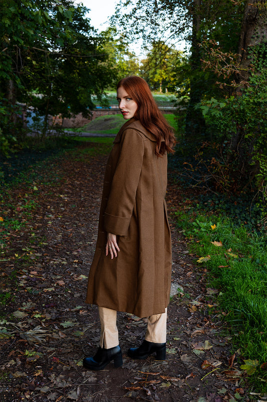 Manteau long en laine : Ewan