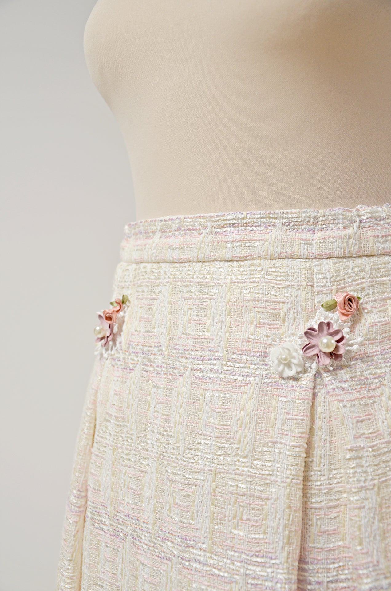 Jupe en tweed : Mila