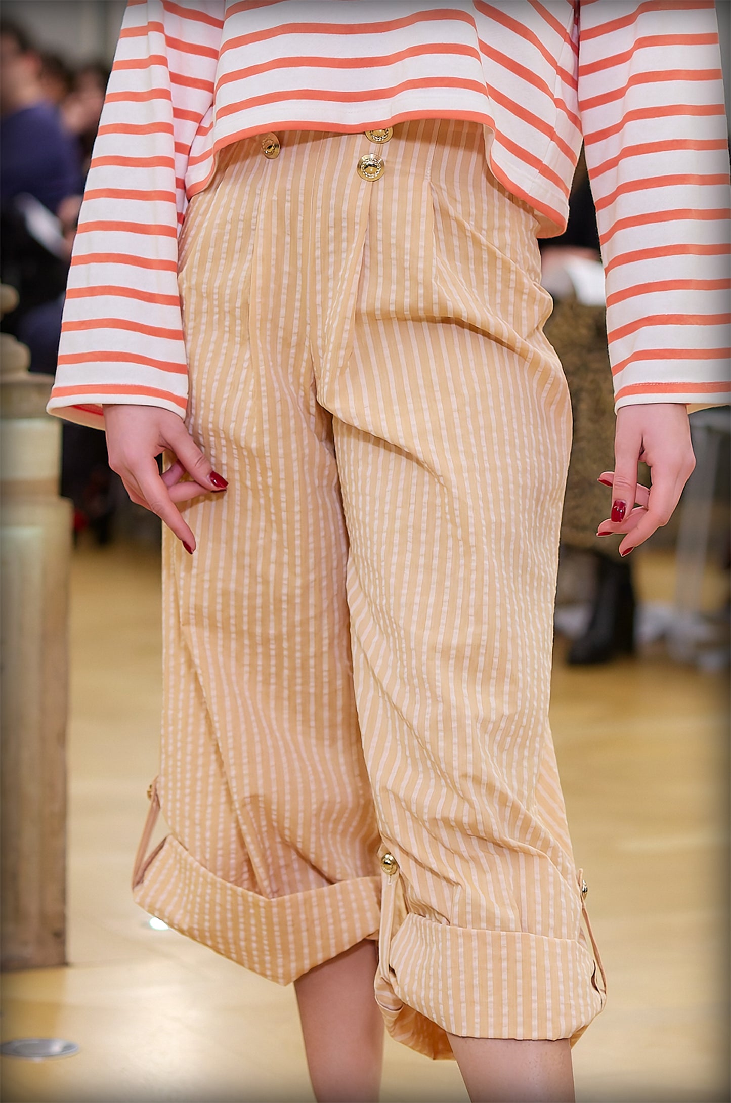 Pantalon large en seersucker : Gabriel