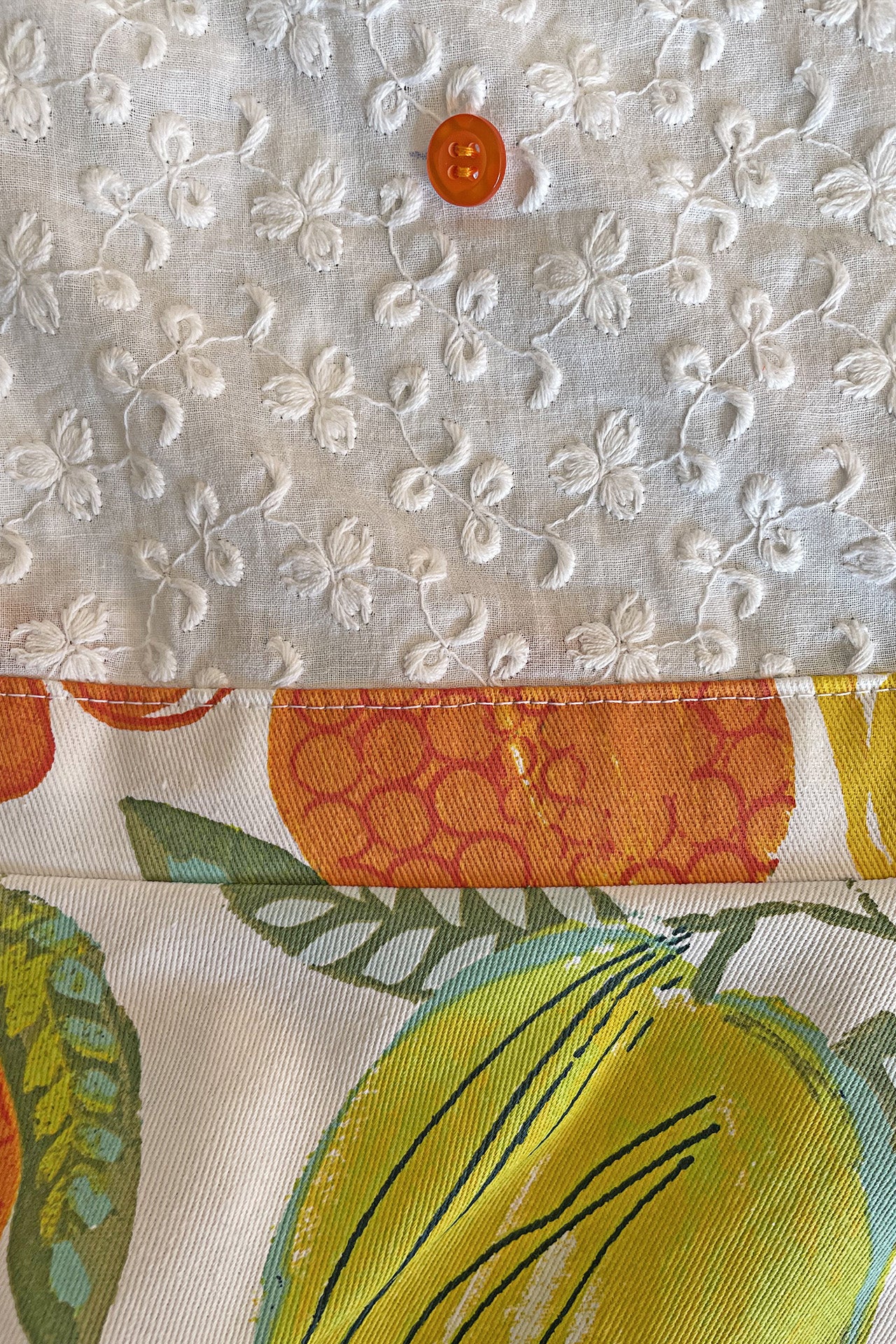 Robe citrons en coton : Amelia