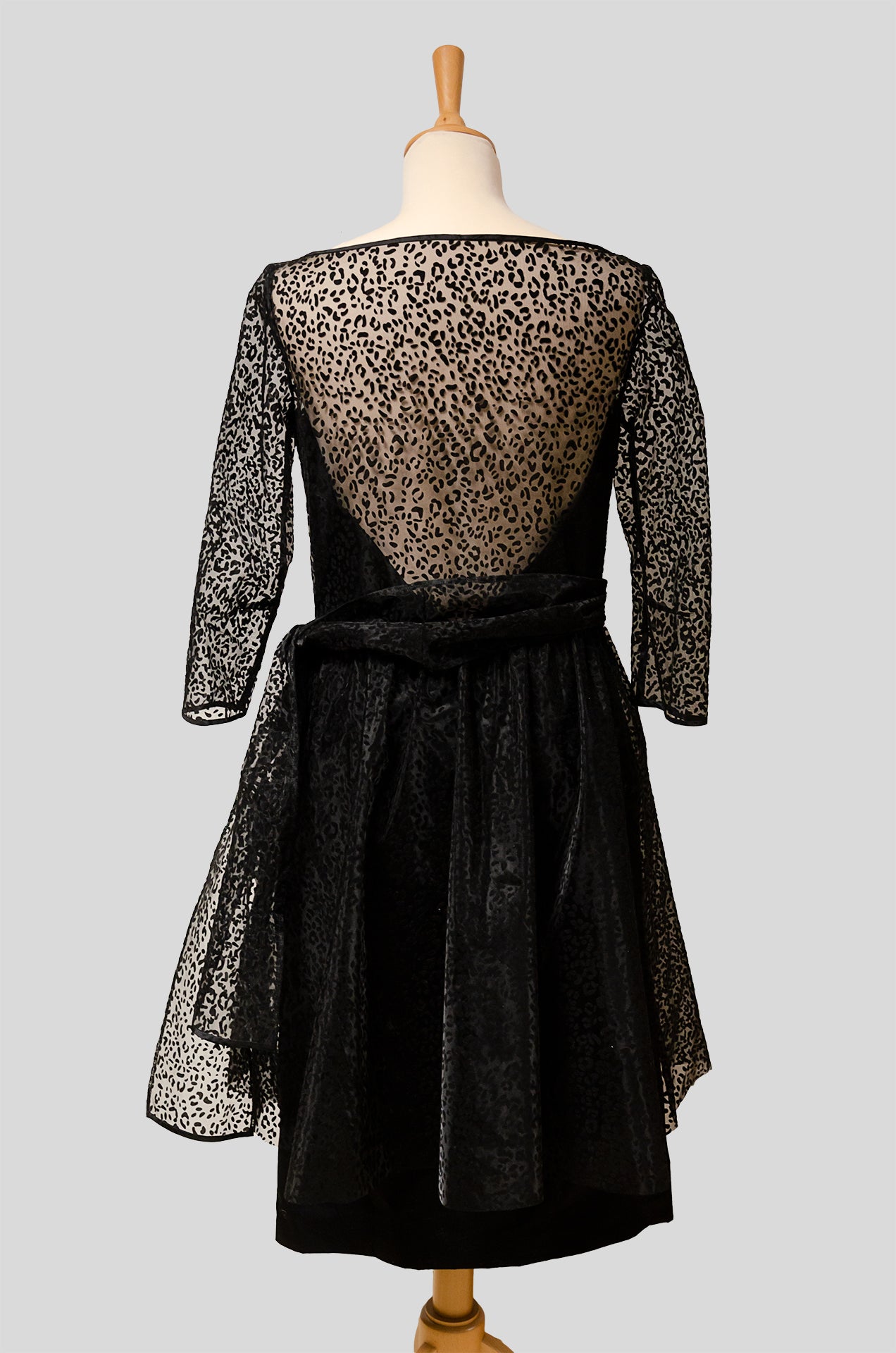 Robe cocktail en coton : Jacky