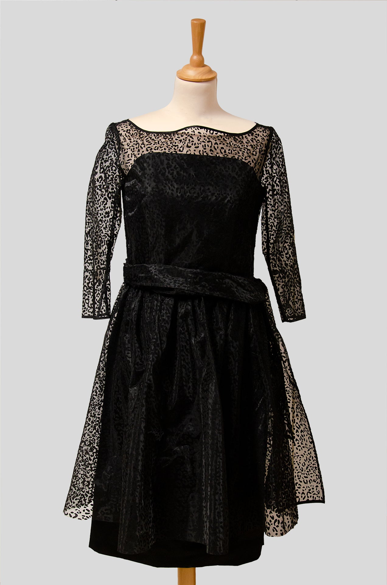 Robe cocktail en coton : Jacky