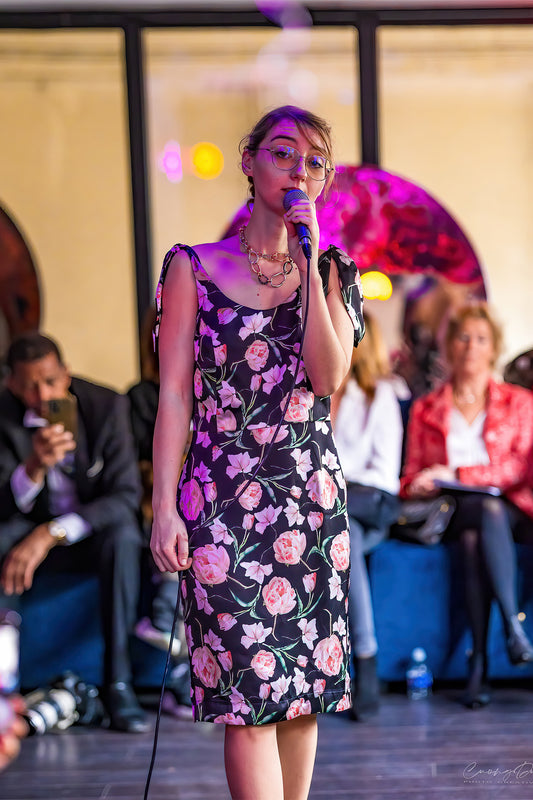 Robe en soie : Louise