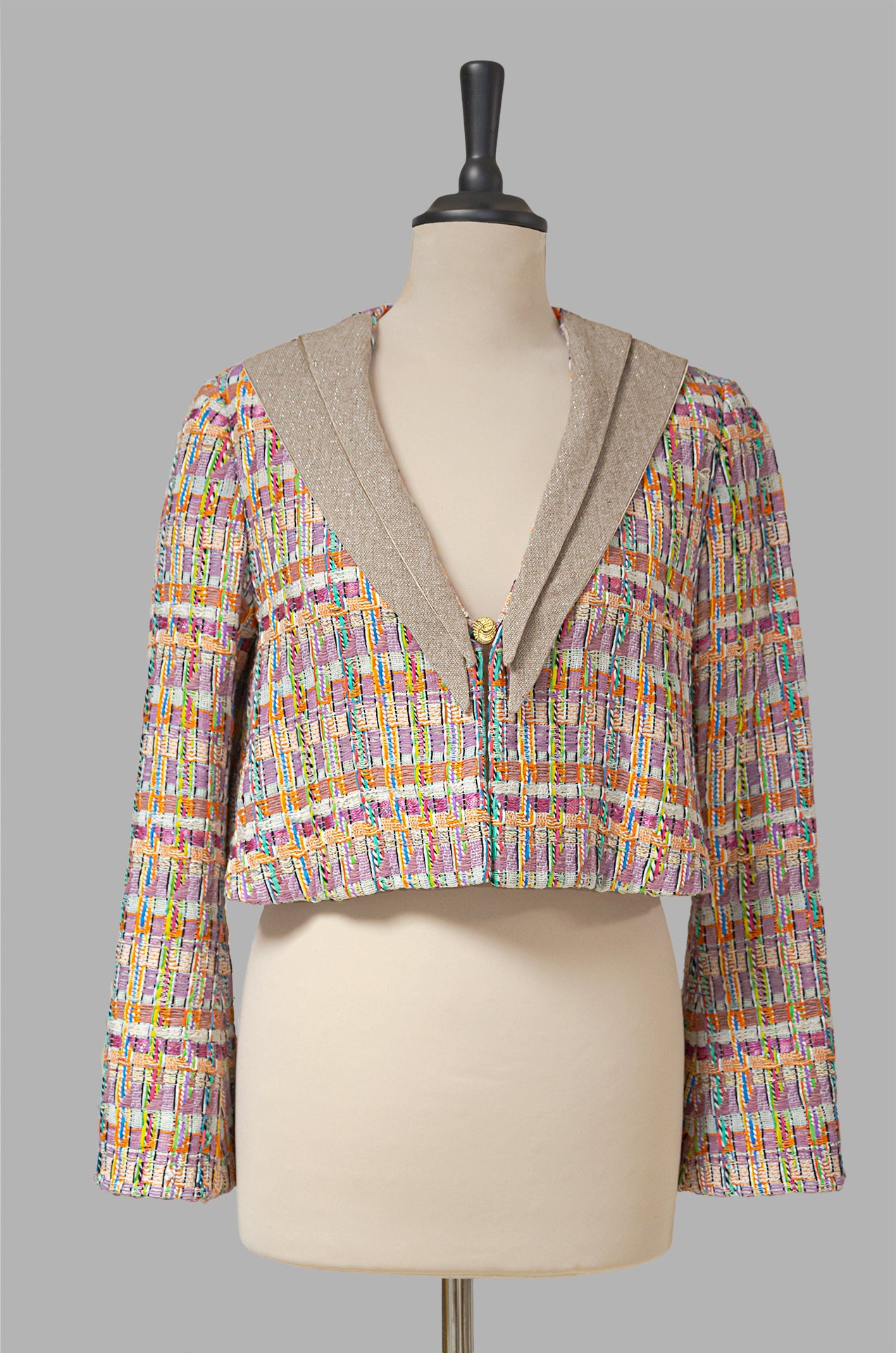 Veste courte en tweed : Rhapsody