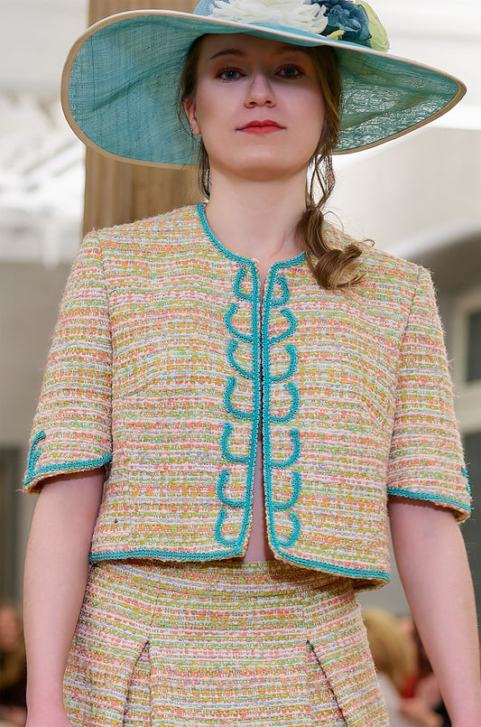 Veste en tweed : Pélagie