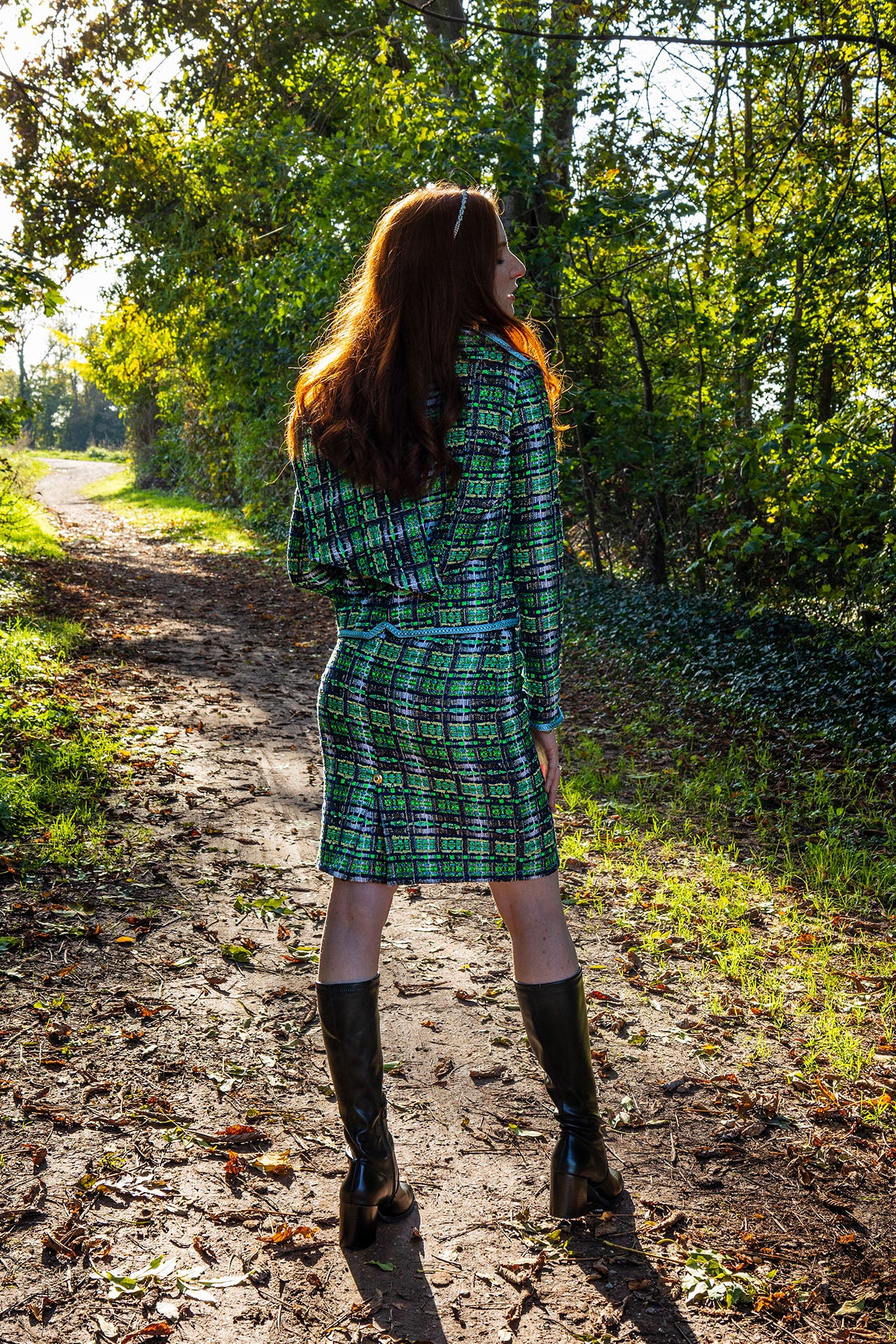 Tailleur en tweed : Edna