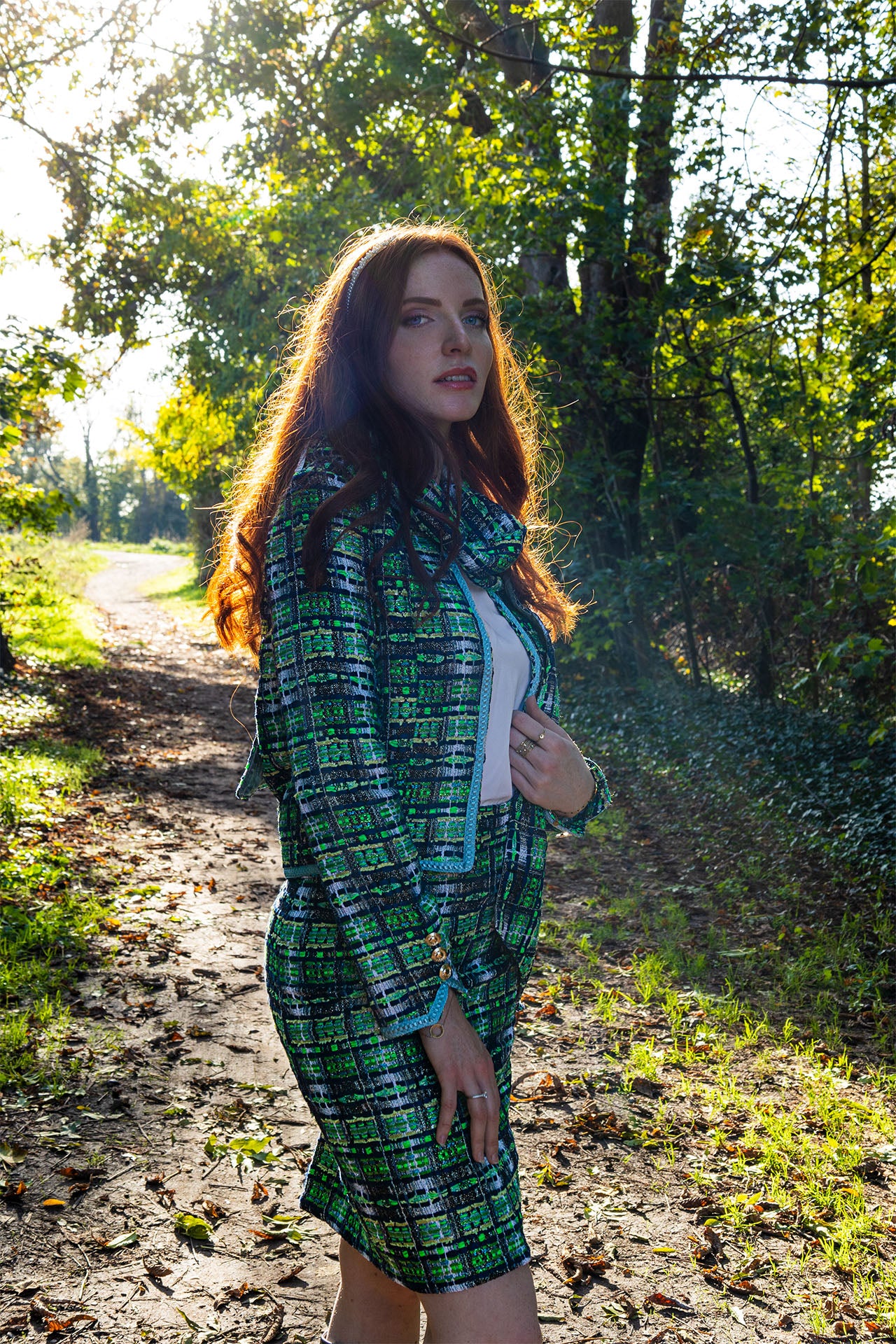 Tailleur en tweed : Edna