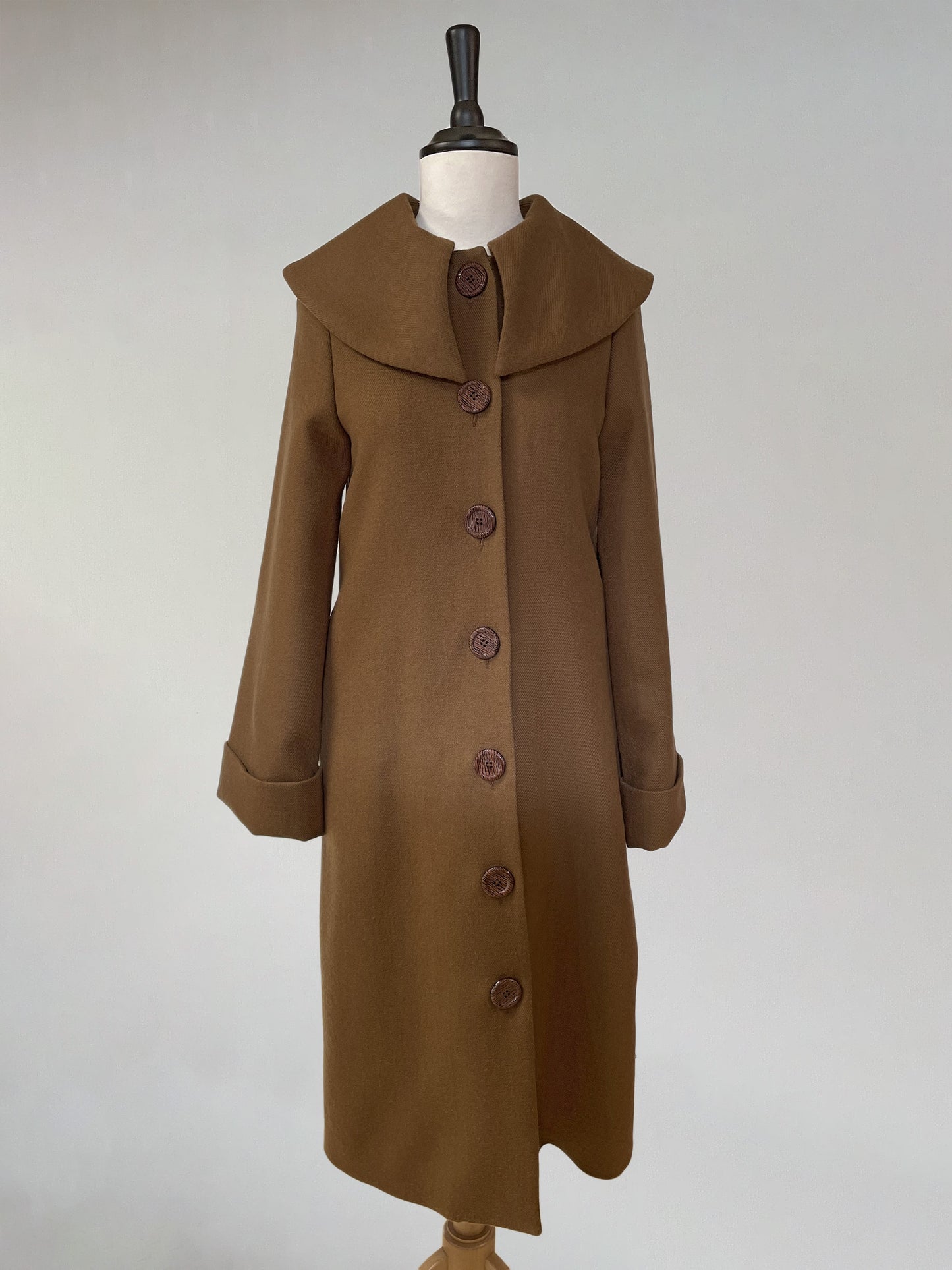 Manteau long en laine : Ewan