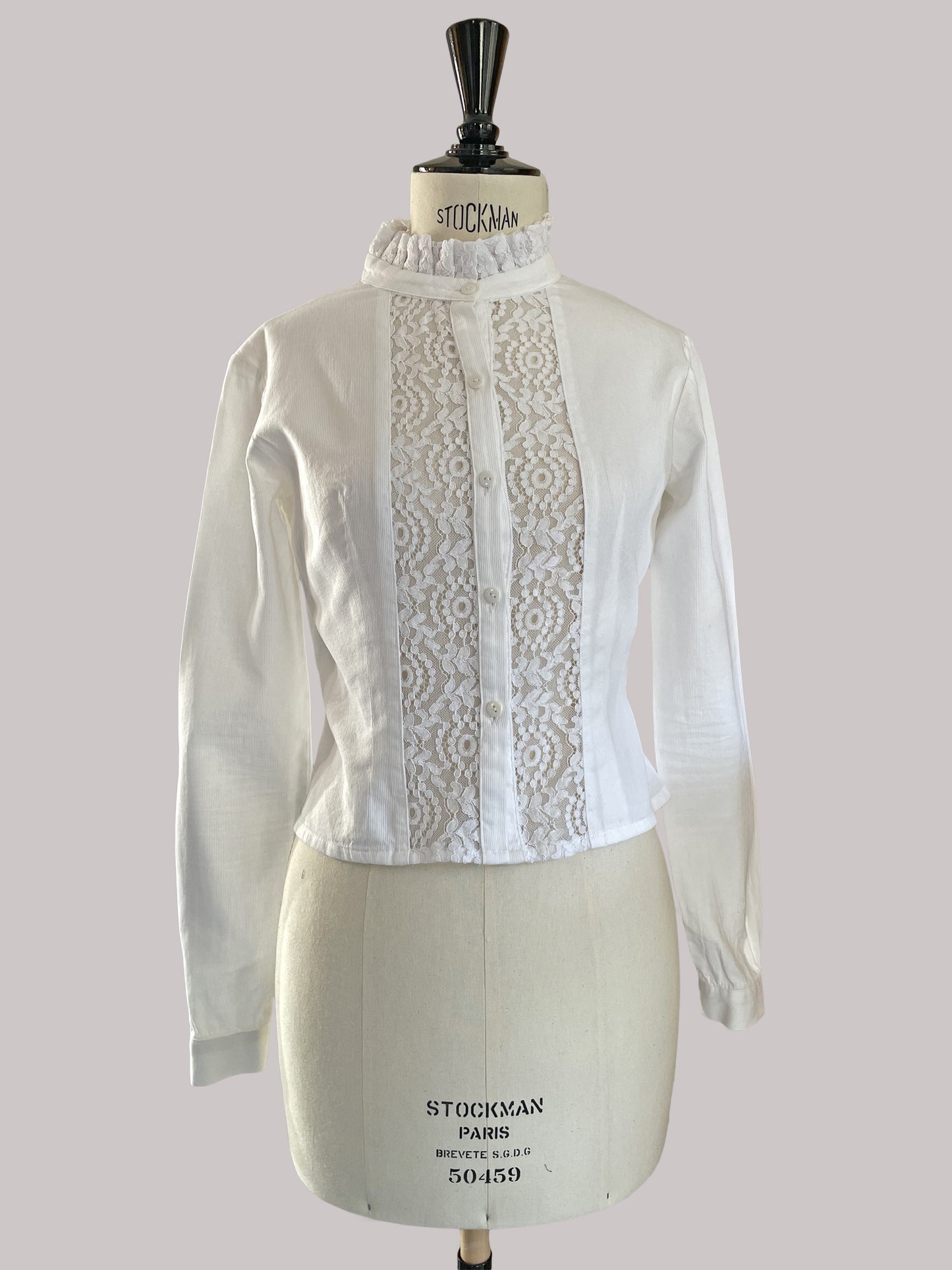 Chemisier en piqué de coton : Chiara