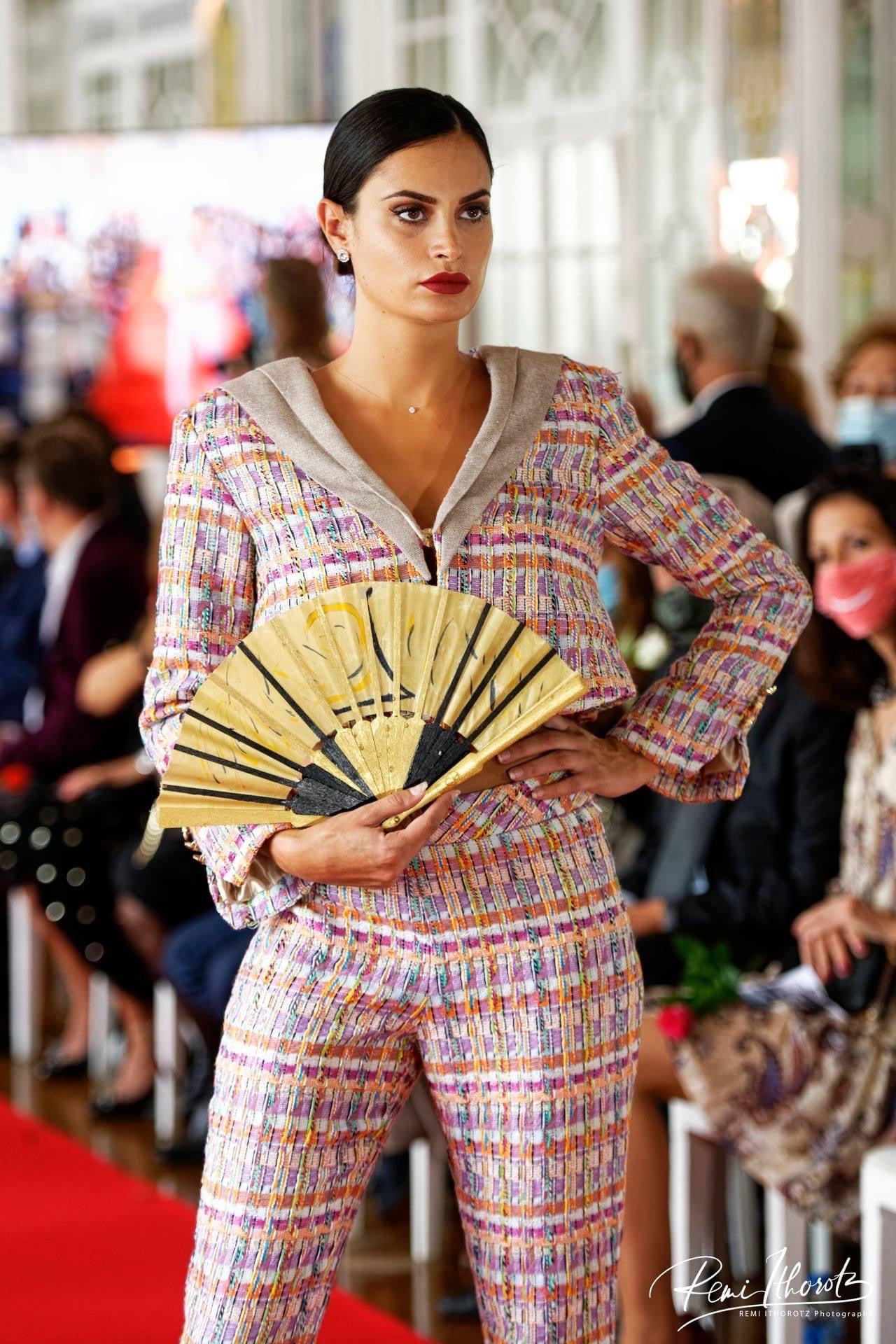 Veste courte en tweed : Rhapsody