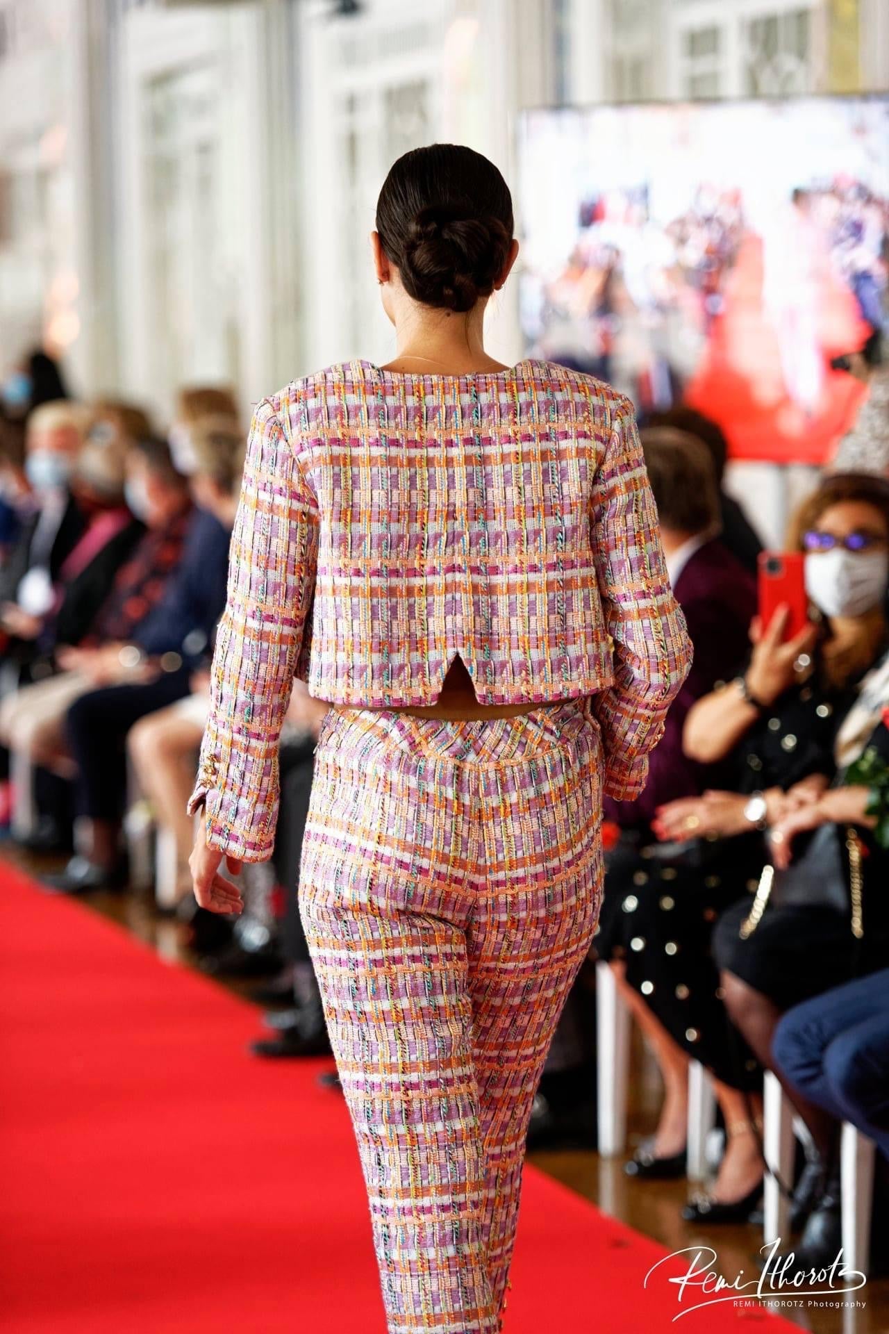 Veste courte en tweed : Rhapsody